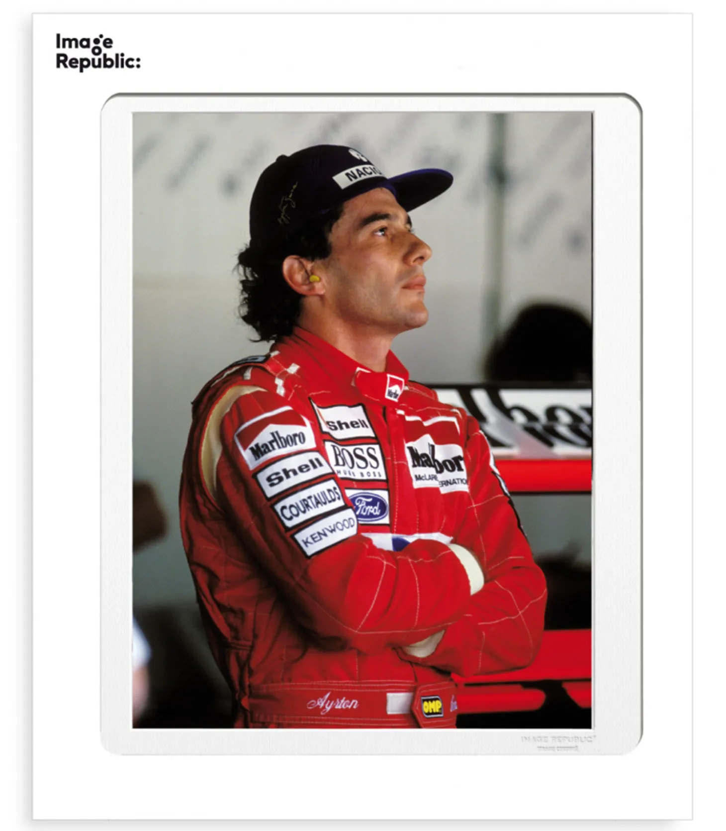Affiche Ayrton Senna Suzuka 1993 40 x 50 cm-Image Republic Flash Sale