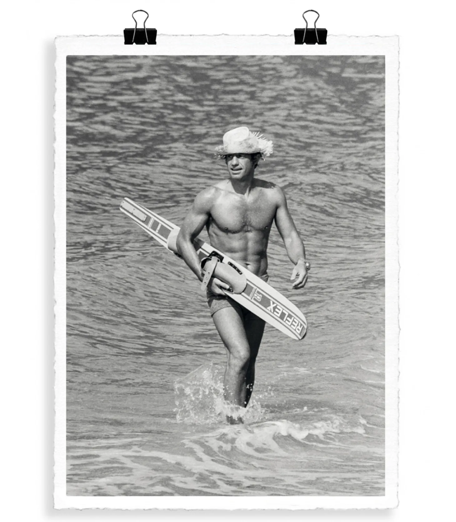 Affiche Belmondo Le Magnifique Ski Nautique 56 x 76 cm-Image Republic Discount