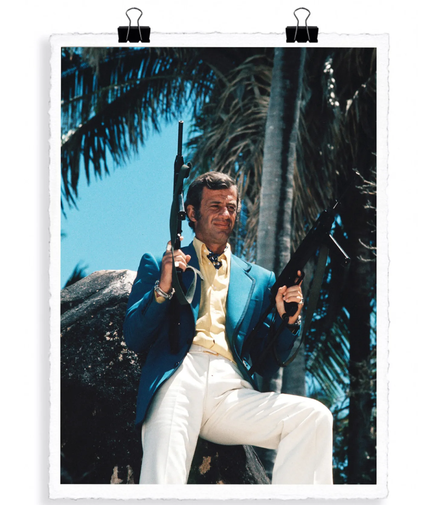 Affiche Belmondo Magnifique Guns 56 x 76 cm-Image Republic Clearance