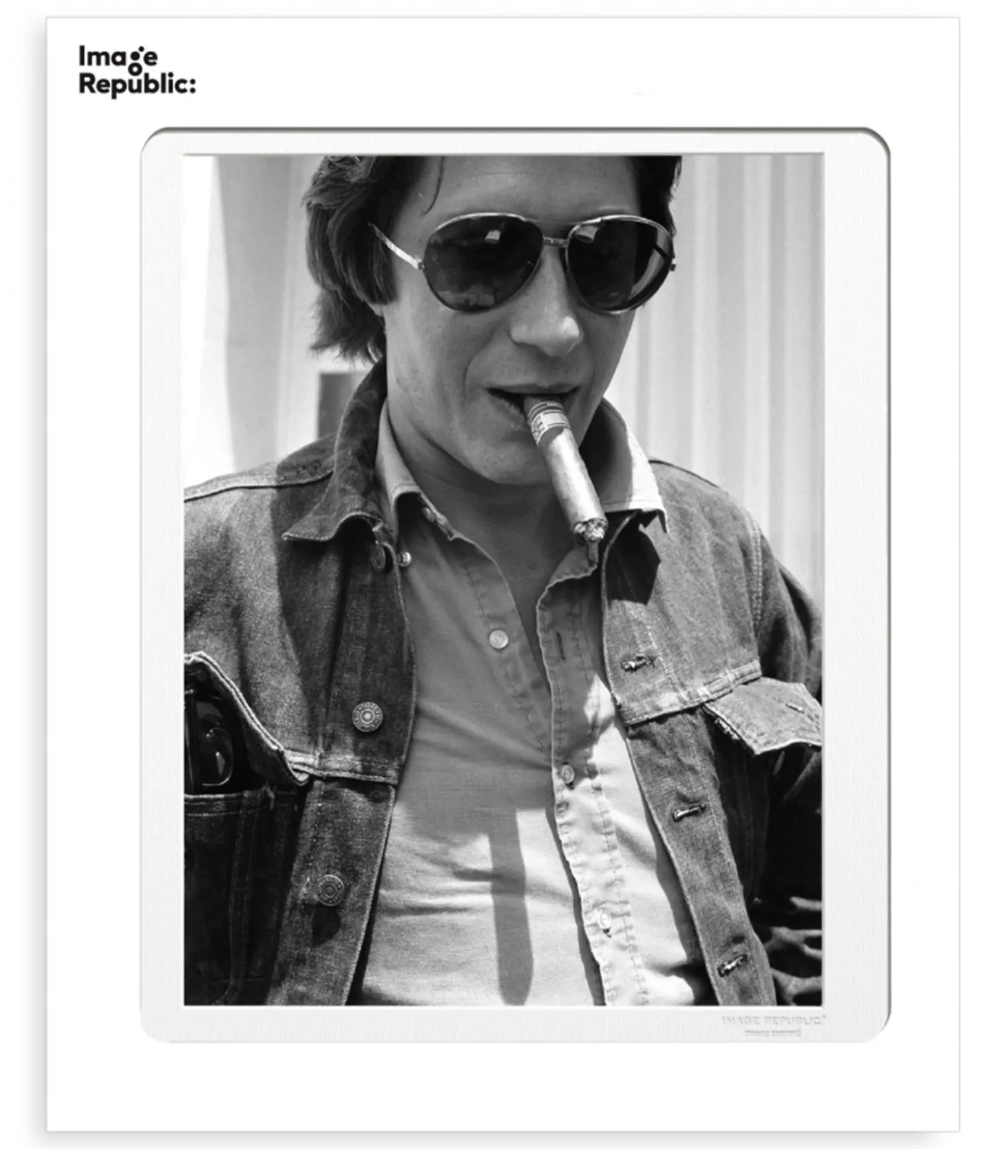 Affiche Dutronc Cannes 40 x 50 cm-Image Republic New