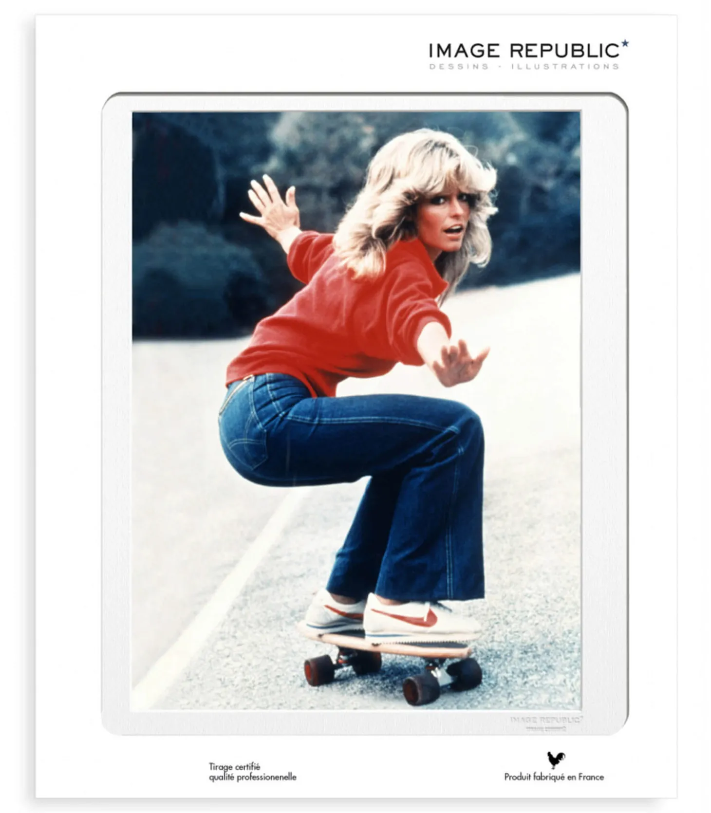 Affiche La Galerie "Farrah Fawcett" 40 x 50 cm-Image Republic New