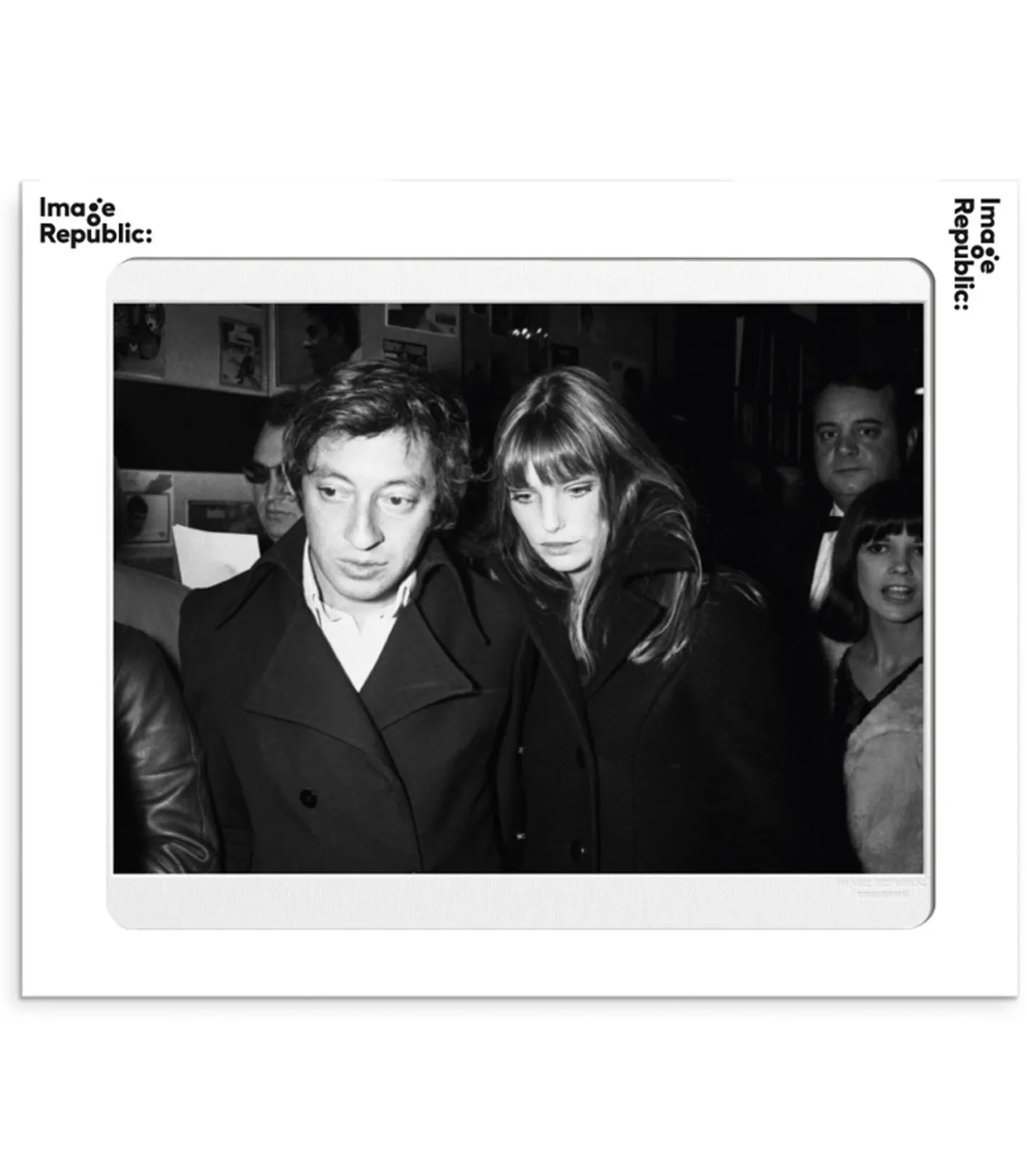 Affiche La galerie Gainsbourg Birkin Cinéma 40 x 50 cm-Image Republic Shop