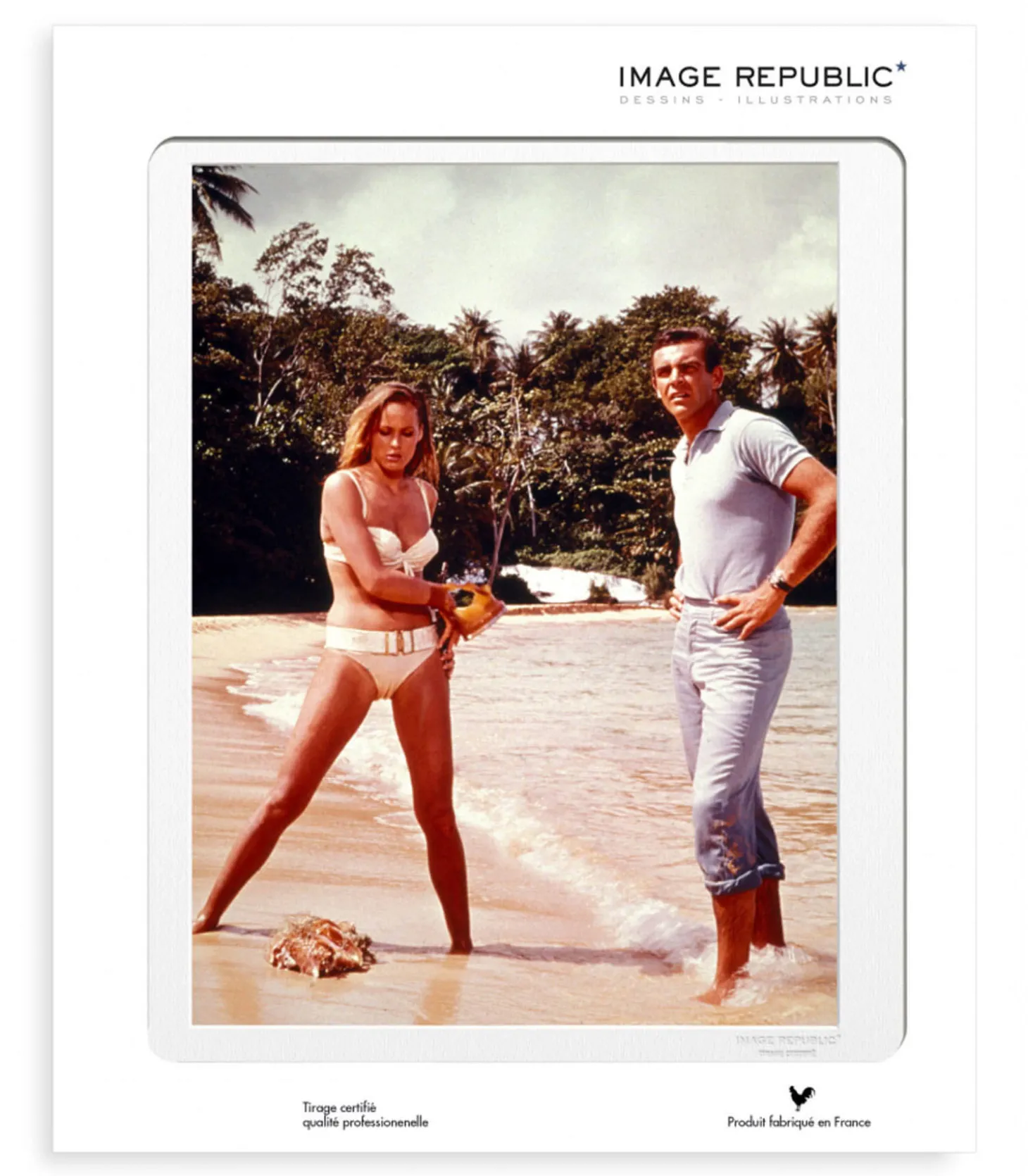 Affiche La Galerie "Sean Connery Ursula" 40 x 50 cm-Image Republic Store