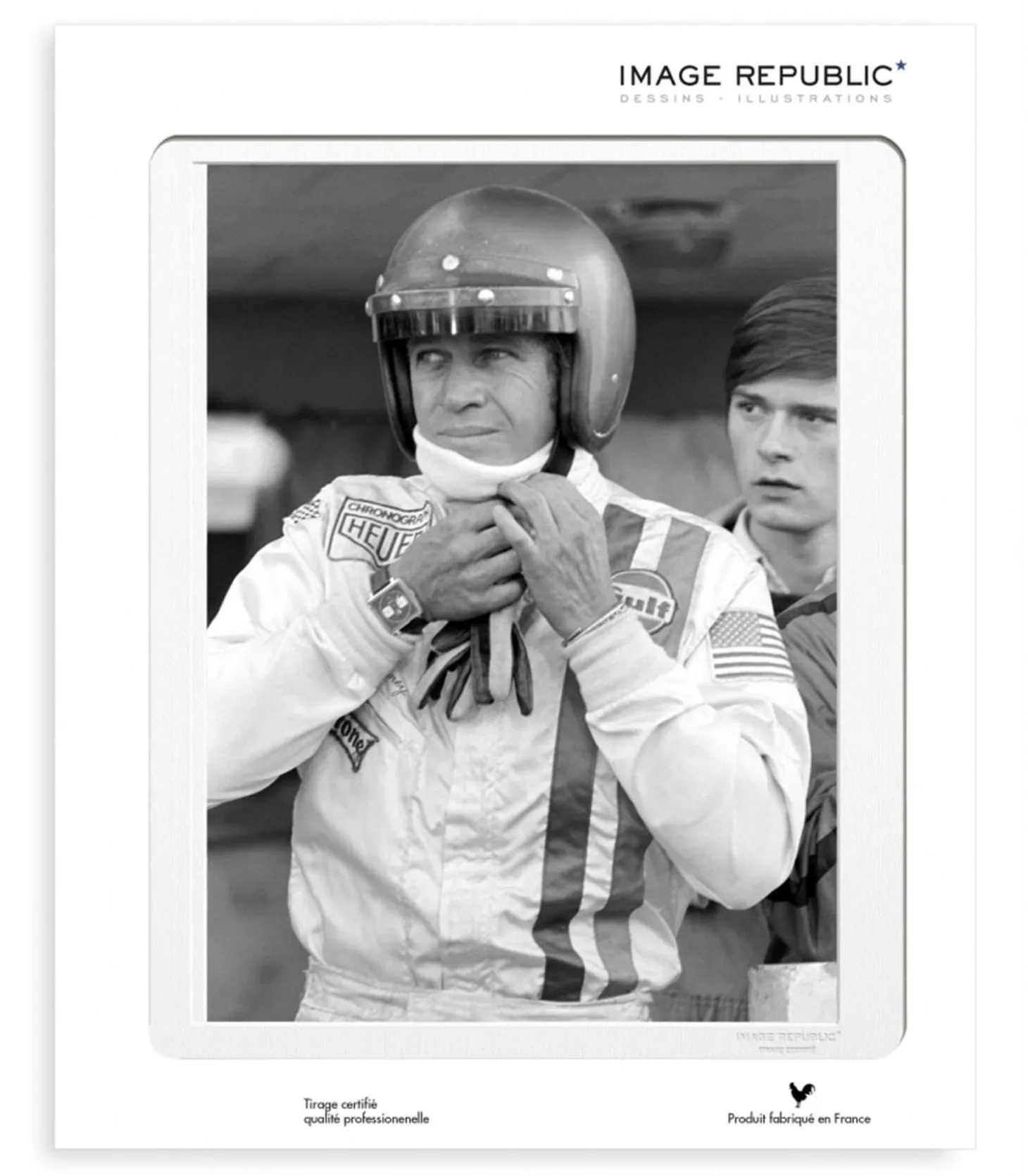 Affiche La Galerie "Steve McQueen 2"  56 x 76 cm-Image Republic Best