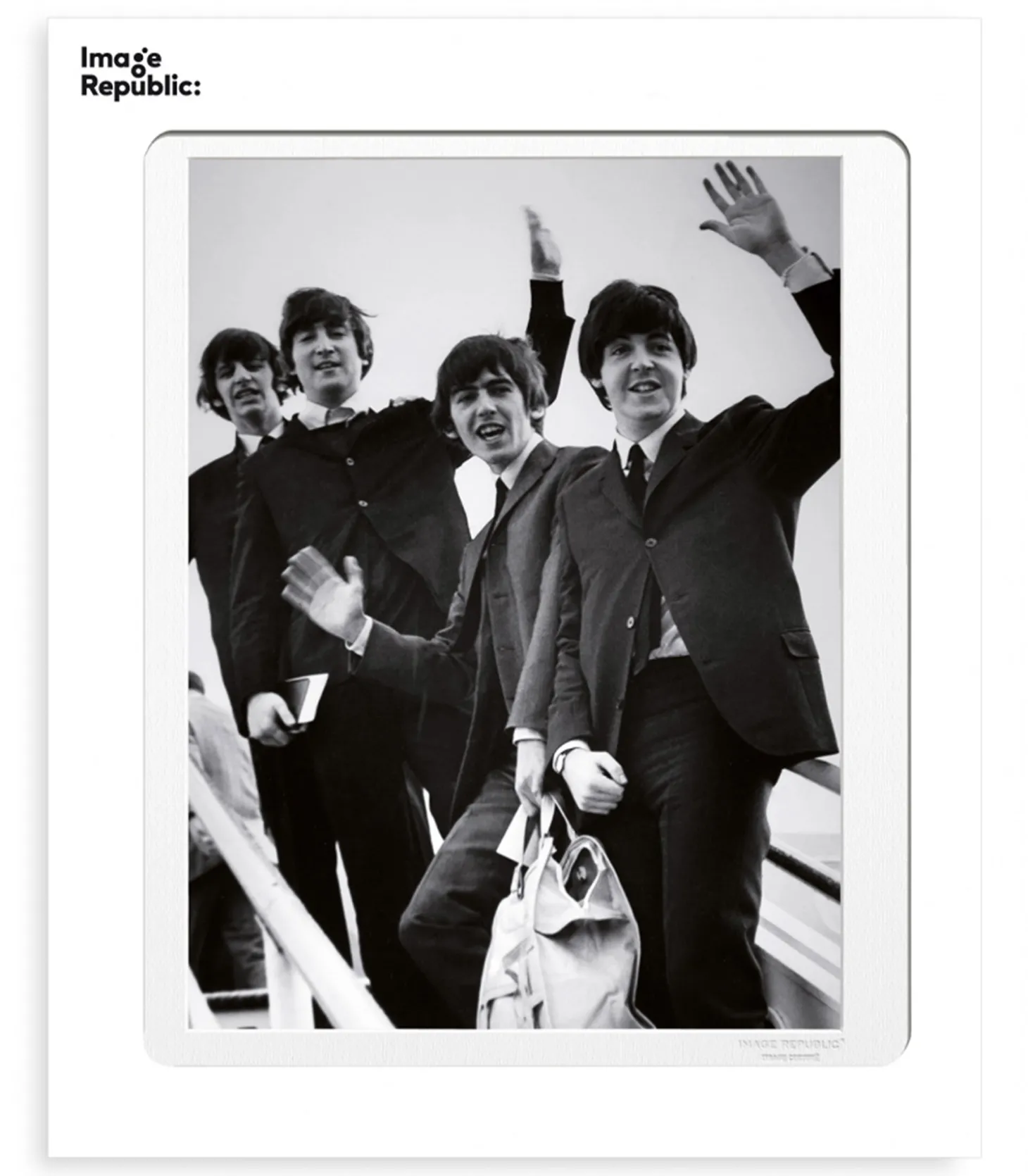 Affiche "Les Beatles en 1964" 40 x 50 cm-Image Republic Flash Sale