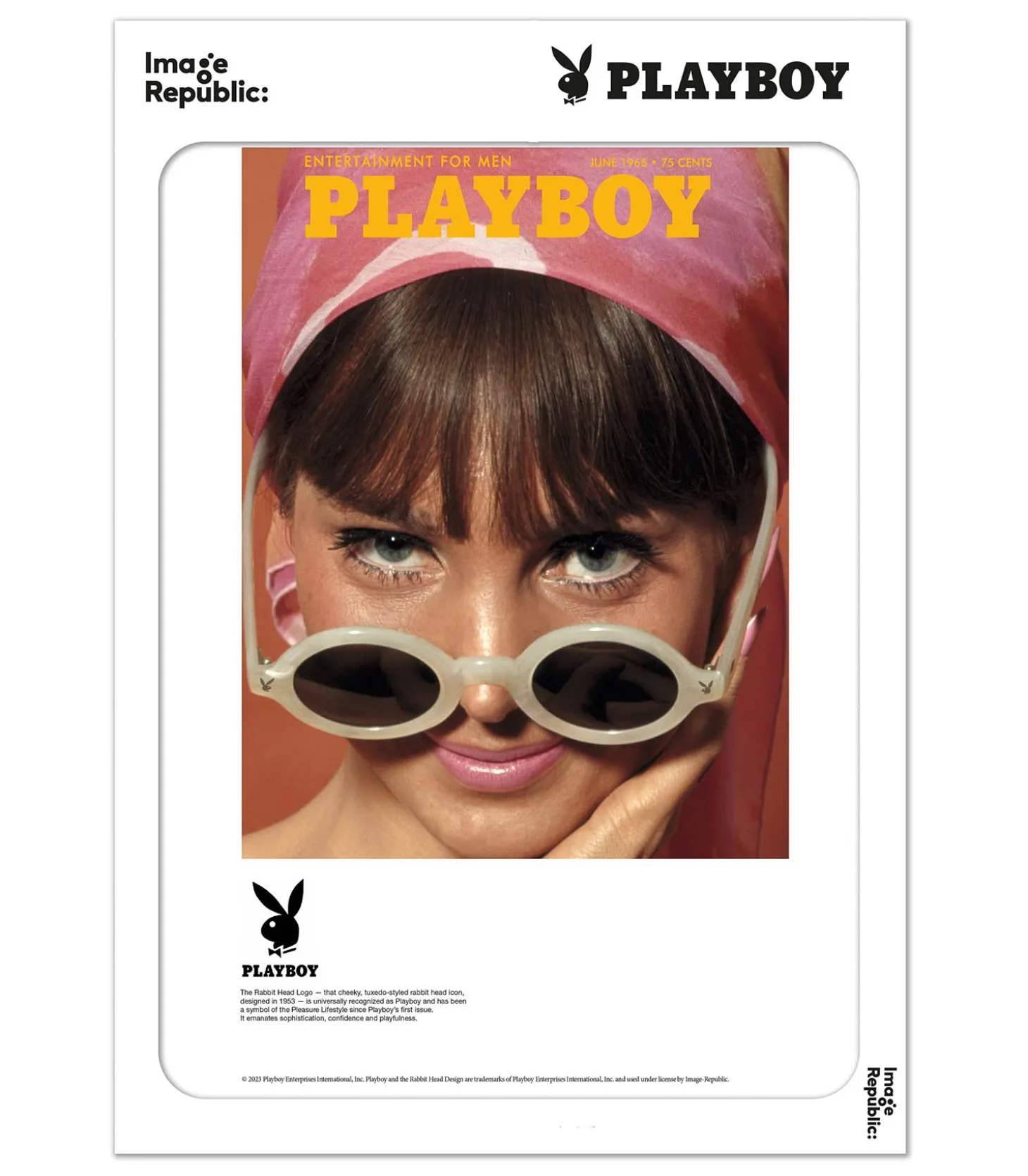 Affiche Playboy Couverture Juin 1965 56 x 76 cm-Image Republic Flash Sale