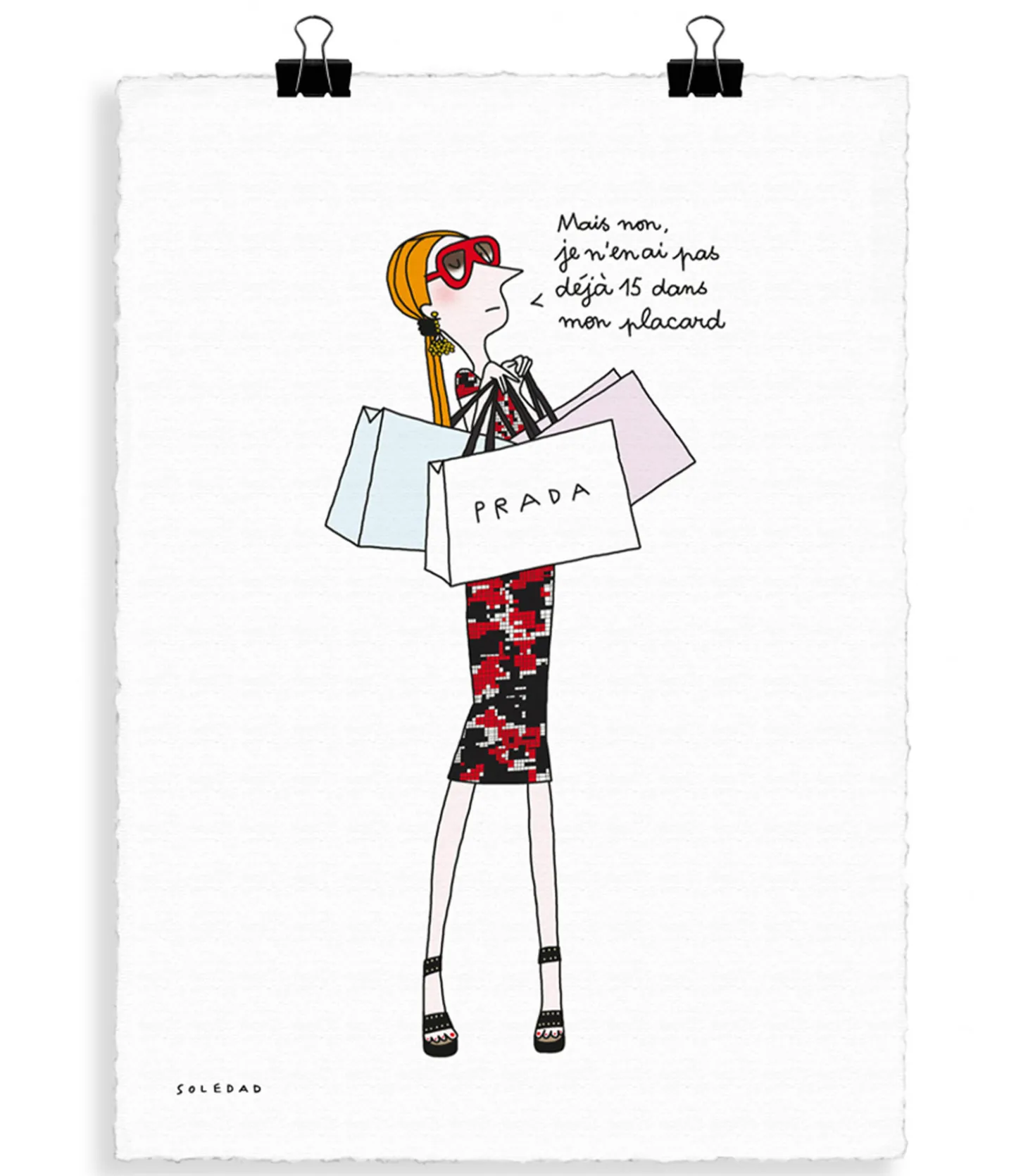 Affiche Soledad "Placard" 56 x 76 cm-Image Republic Cheap