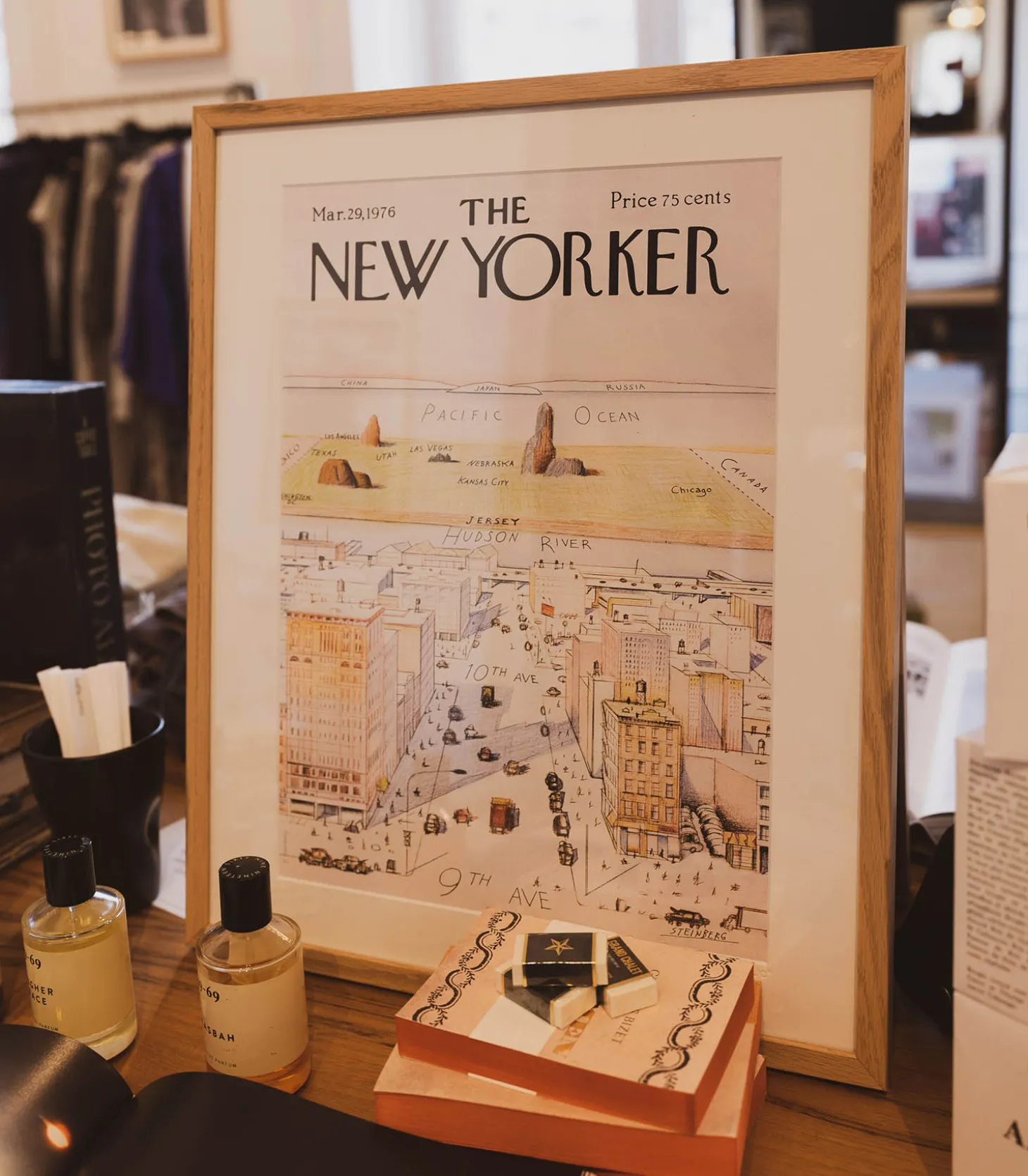 Affiche The New Yorker 07 Steinberg 40 x 50 cm-Image Republic New