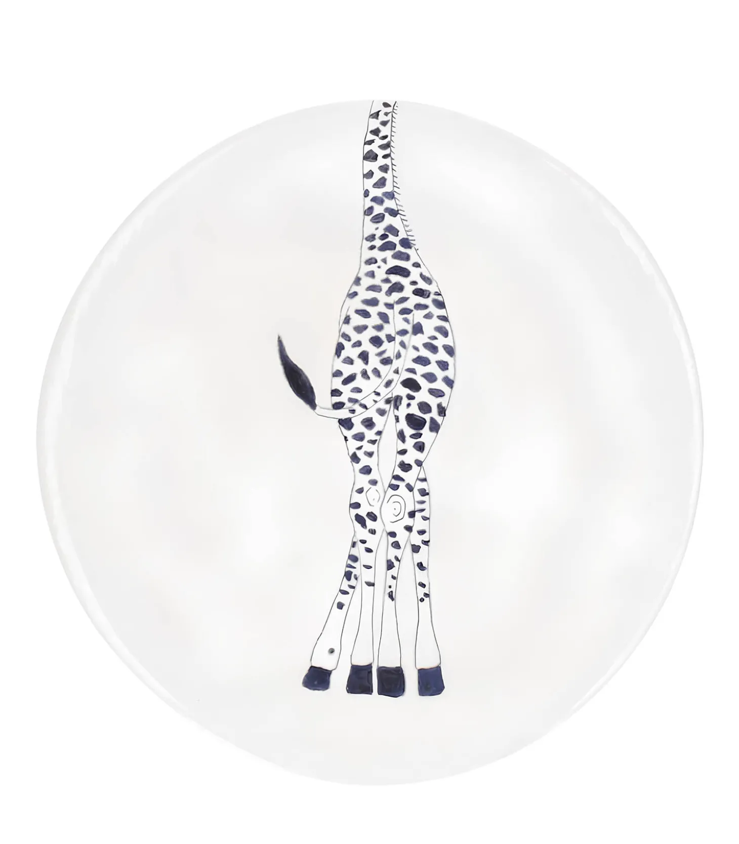 Assiette à Dessert Girafe Back-Three Seven Clearance