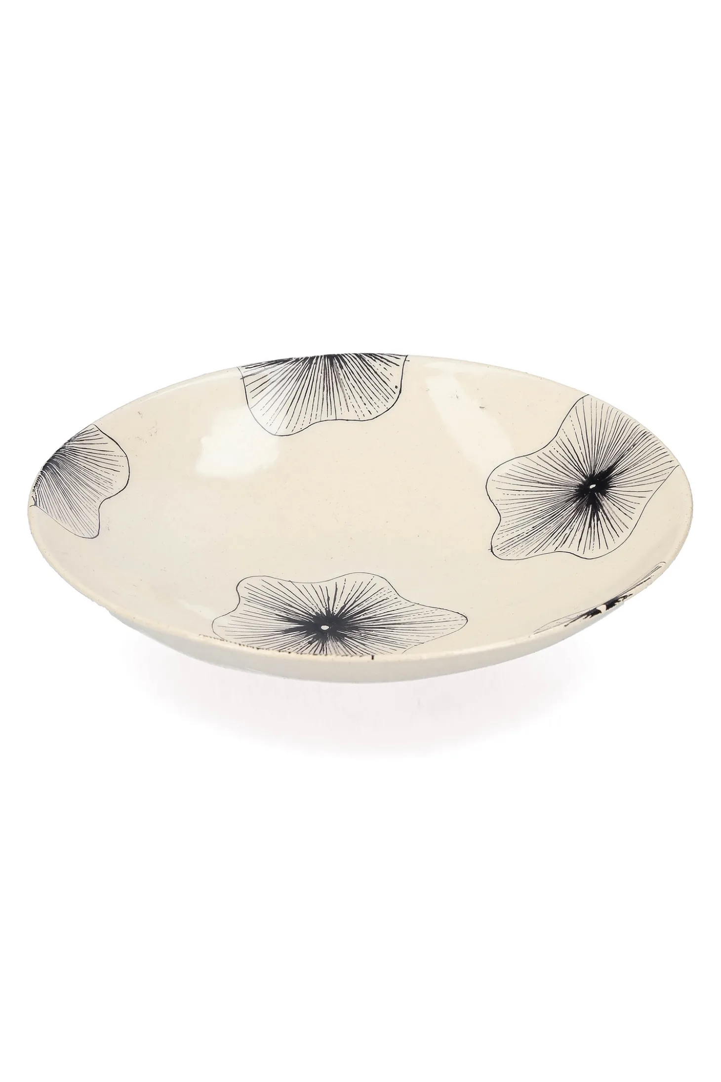 Assiette creuse en céramique "Corail"-Three Seven Online