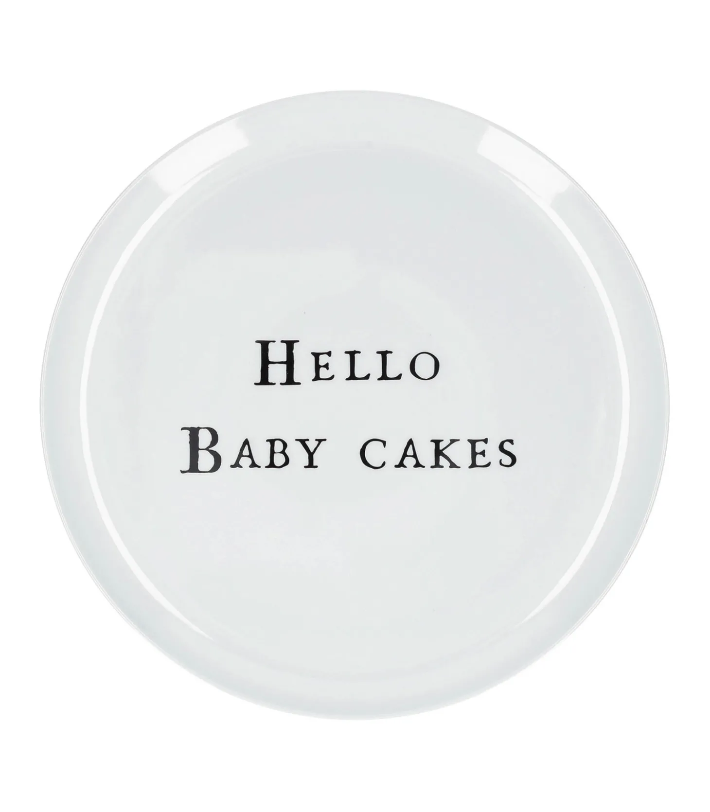 Assiette en mélamine "Hello Baby Cakes"-Sugarboo & Co. Online