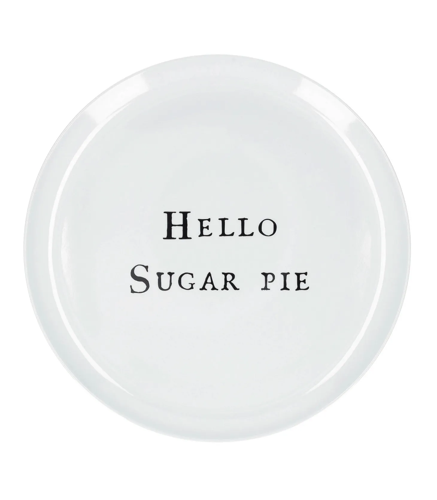 Assiette en mélamine "Hello Sugar Pie"-Sugarboo & Co. New