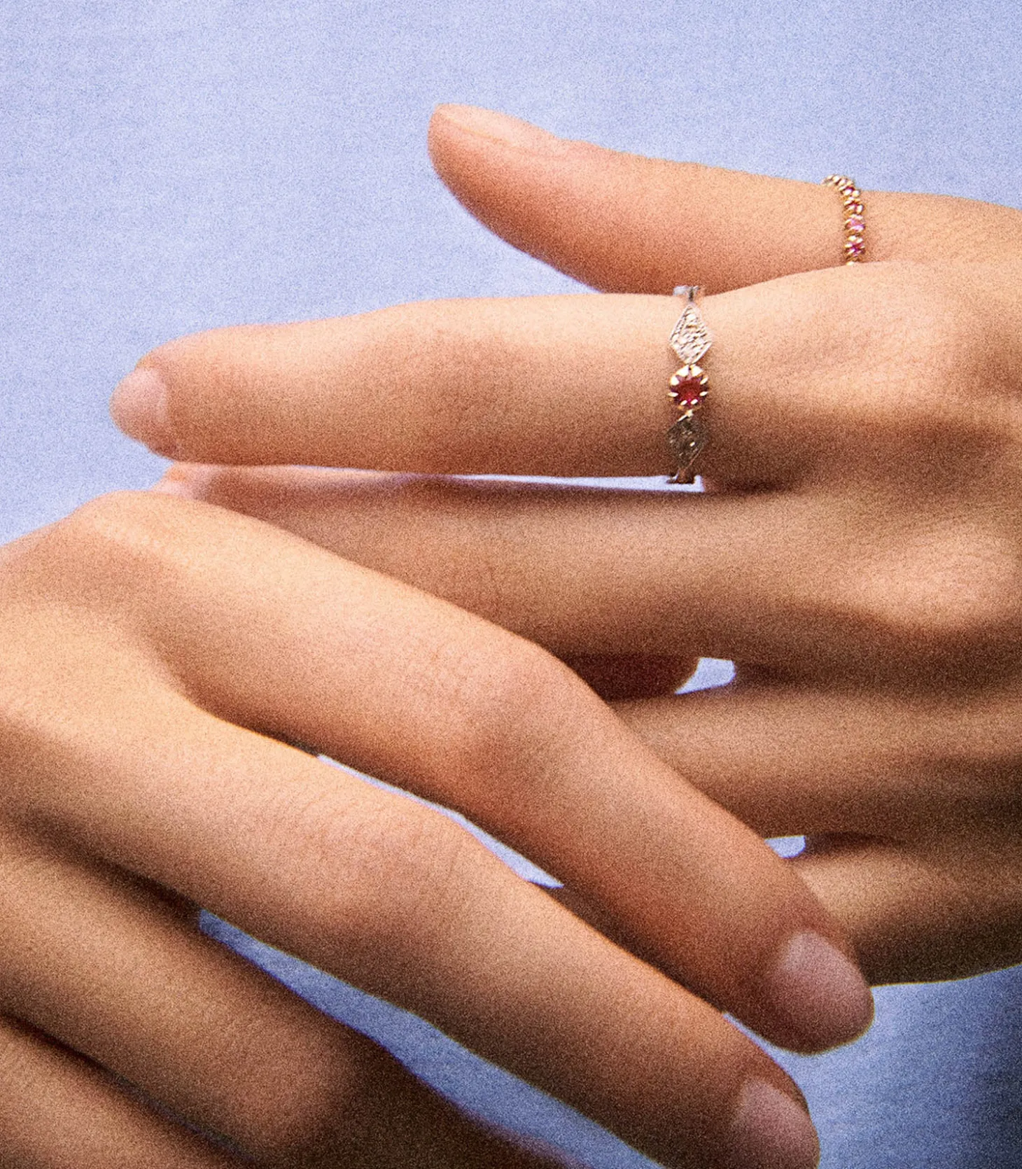 Bague Adèle N° 1 Saphir Rose-Pascale Monvoisin Best