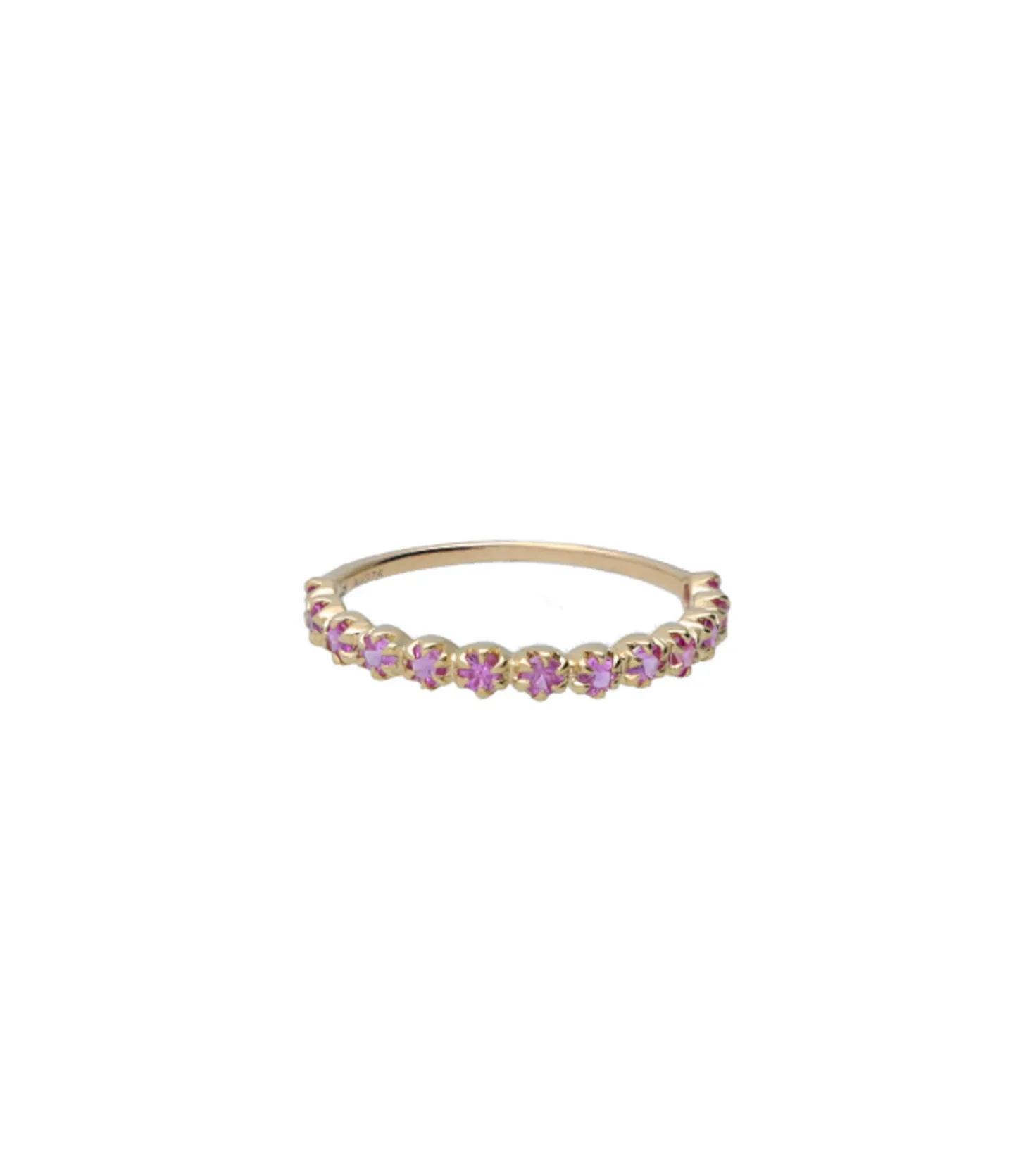 Bague Ava N°2 Saphir Rose-Pascale Monvoisin Discount