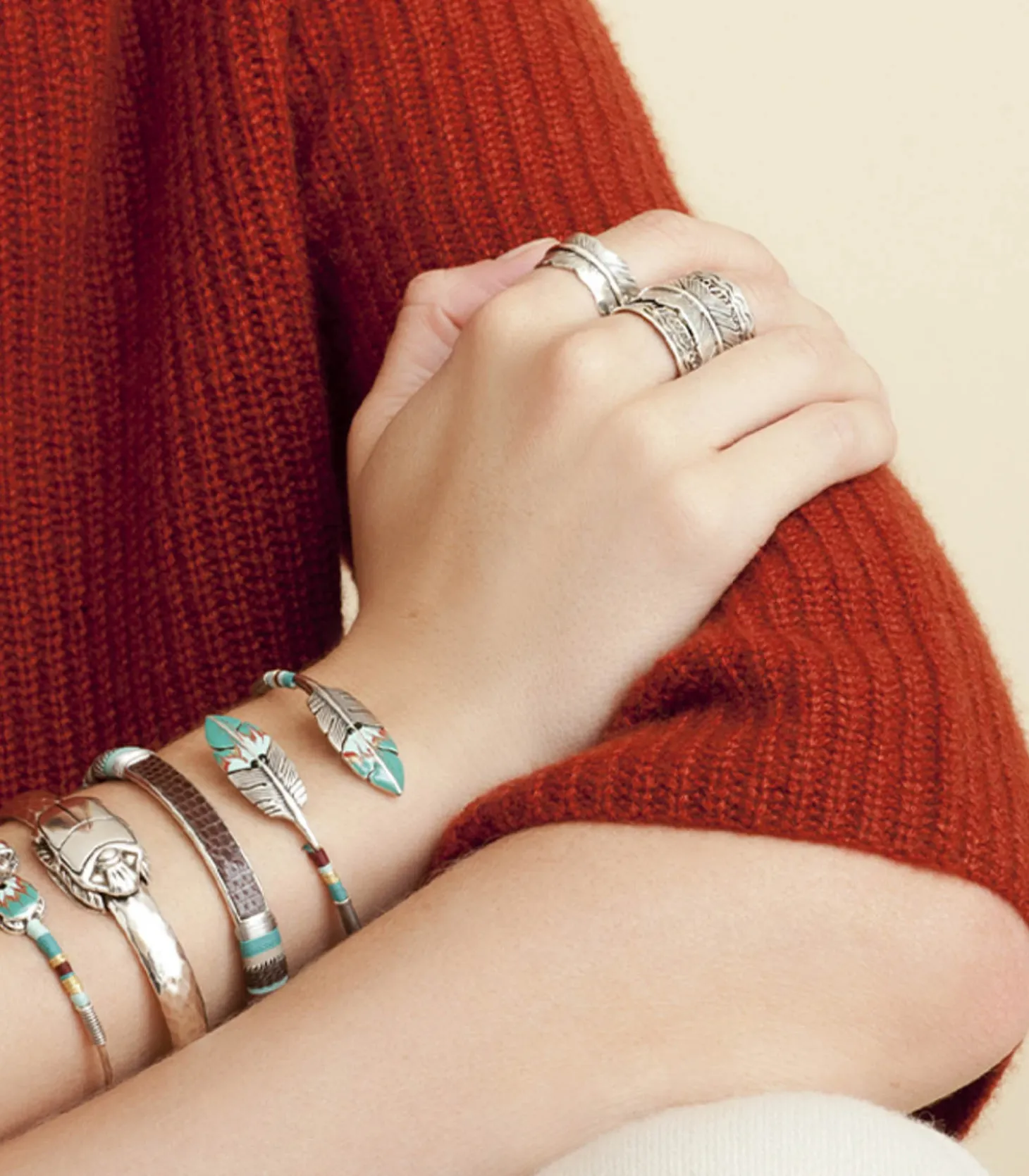 Bague Cancun Penna Argenté-Gas Bijoux Discount