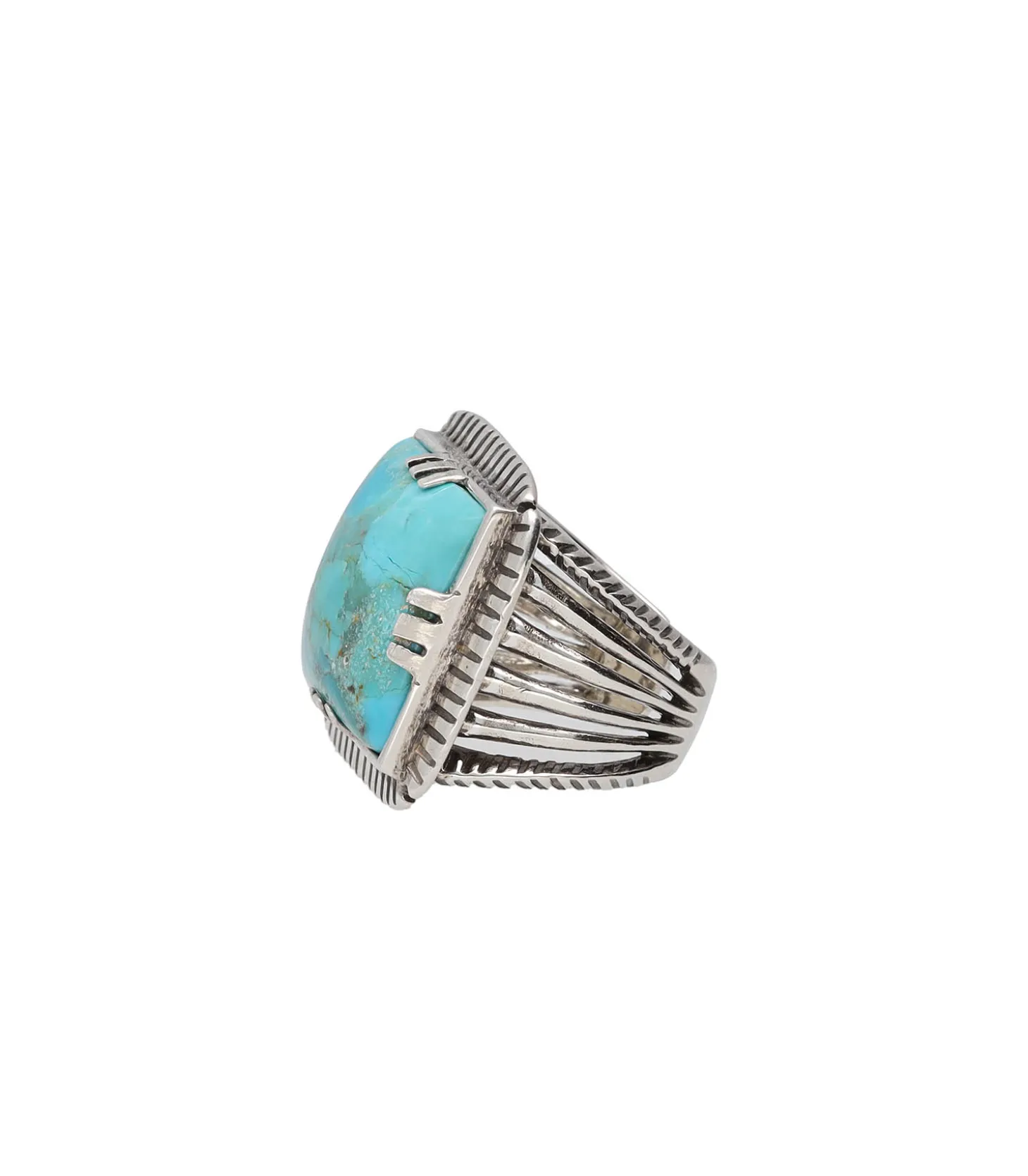 Bague Chevalière Arty argenté-Gas Bijoux Hot