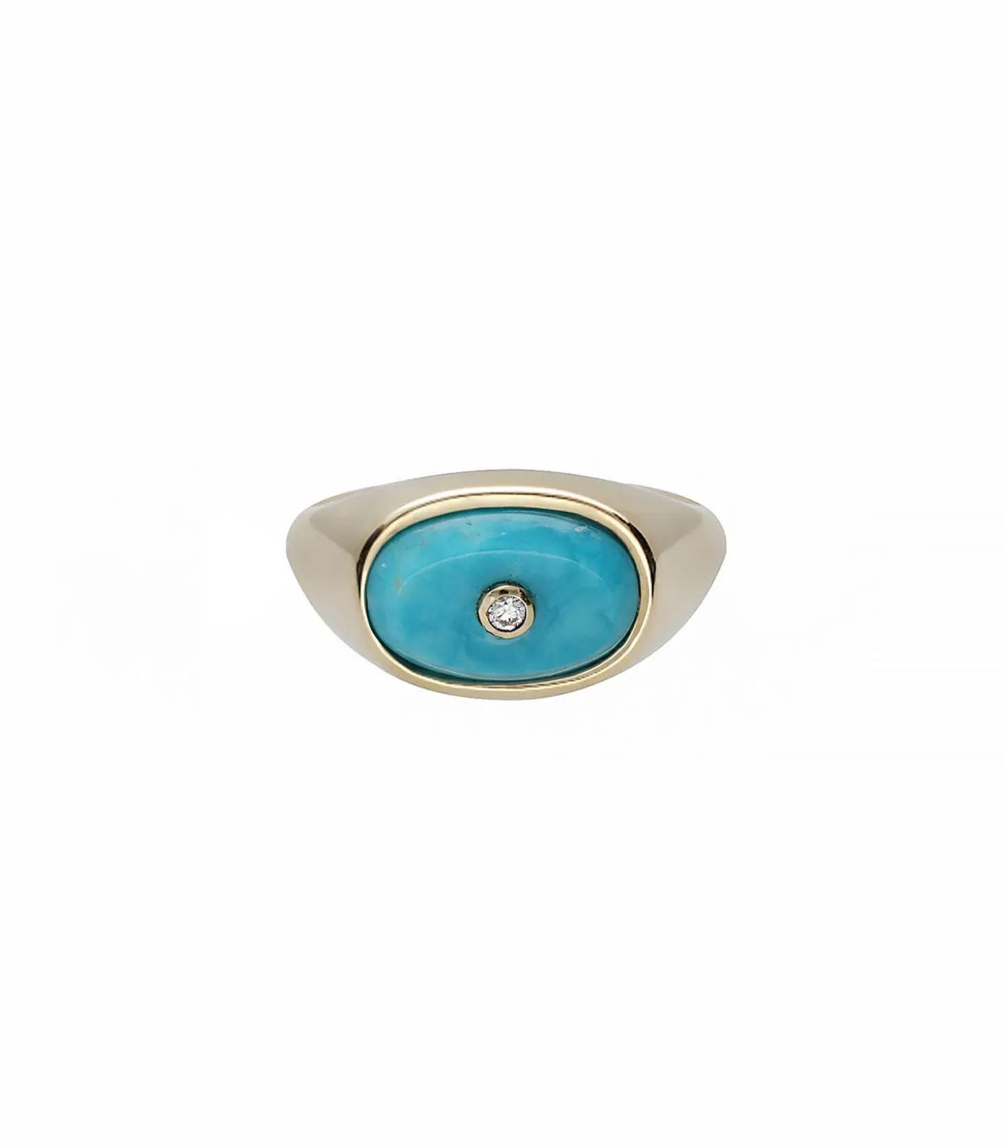 Bague Chevalière Orso Turquoise-Pascale Monvoisin Shop