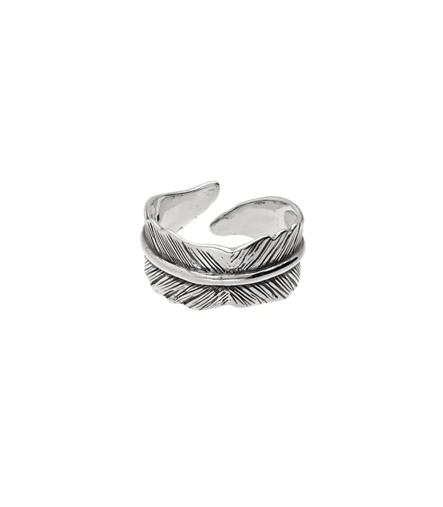 Bague Homme Penna Argenté-Gas Bijoux Cheap