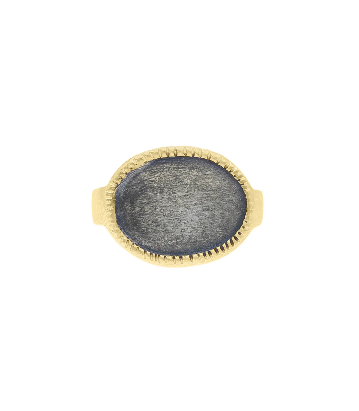 Bague Juliet argent doré et argent noirci-5 Octobre Sale