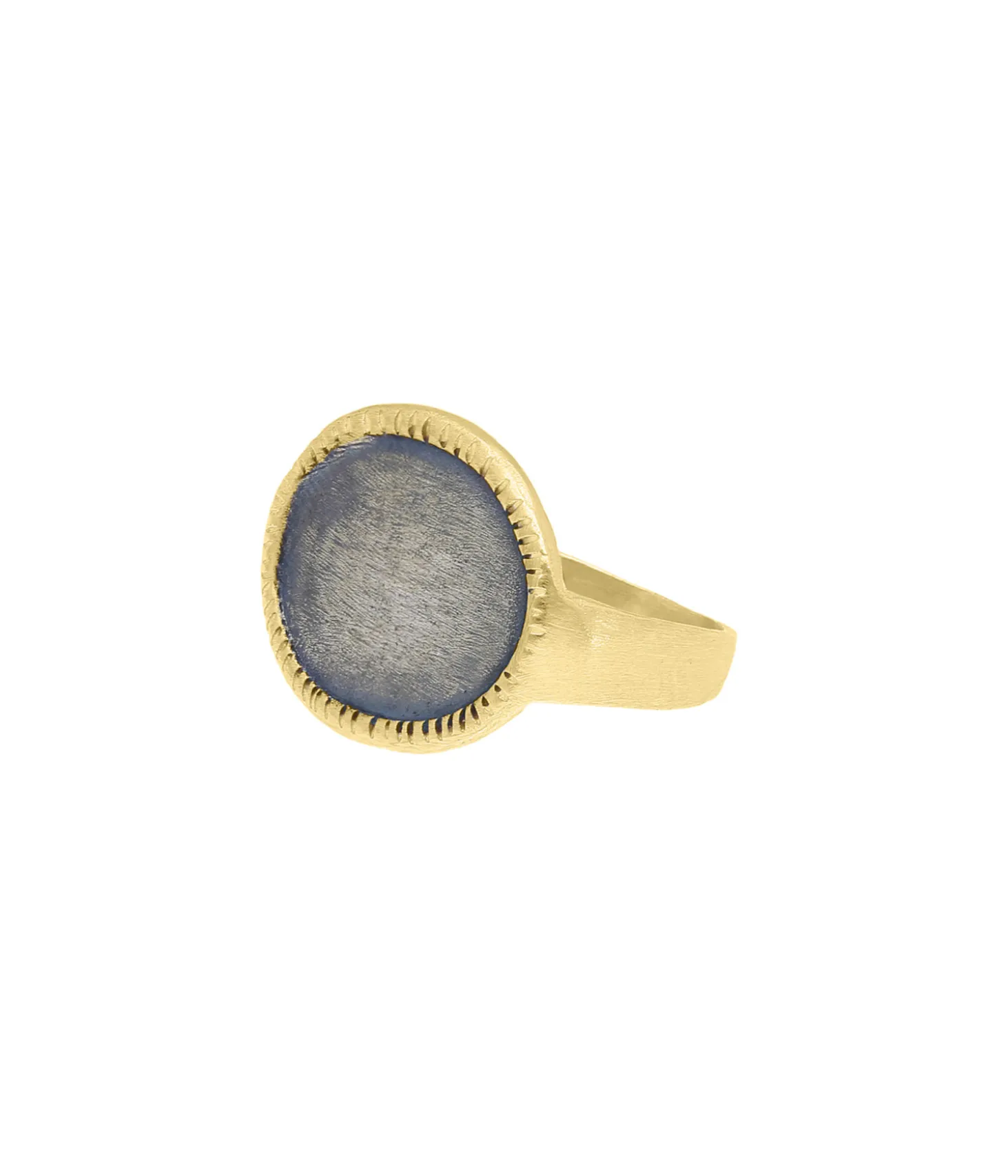 Bague Juliet argent doré et argent noirci-5 Octobre Sale