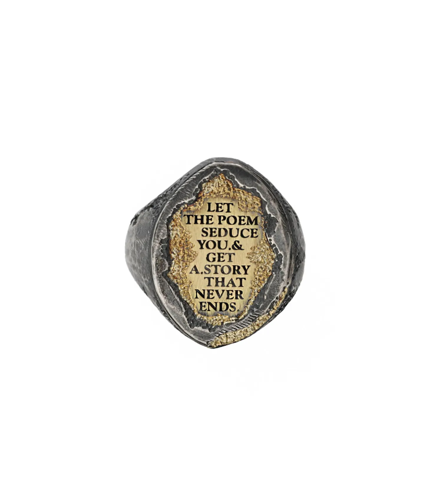 Bague Let the poem Seduce you "YG"-Tó Garal Clearance