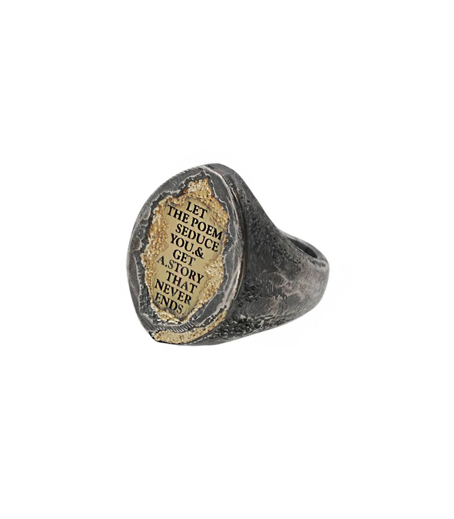 Bague Let the poem Seduce you "YG"-Tó Garal Clearance