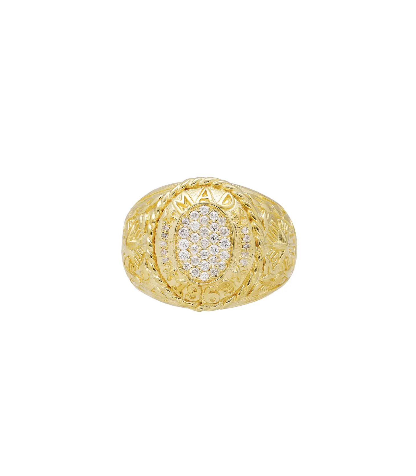 Bague Mad 1969 Jaune Vermeil-De Jaegher Best