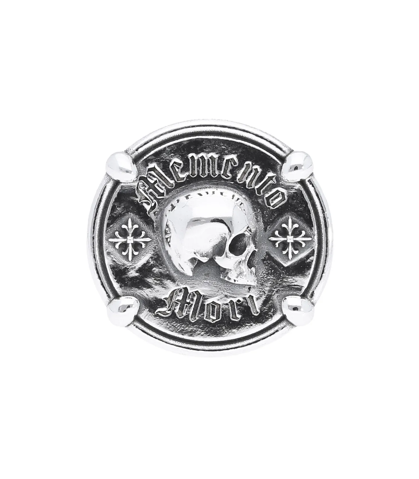 Bague Memento Mori en argent-Corpus Christi Best Sale