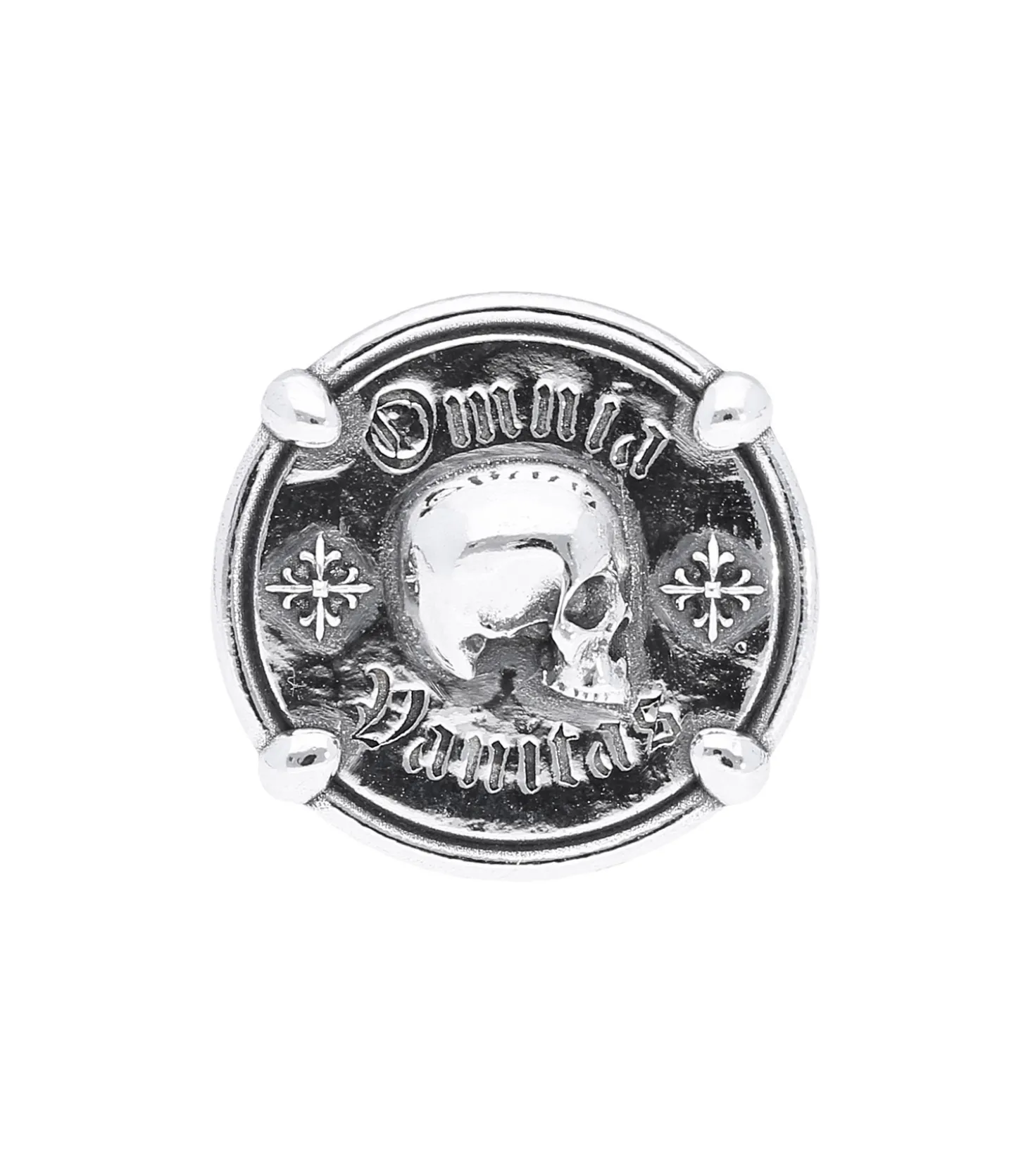 Bague Omnia Vanitas en argent-Corpus Christi Sale