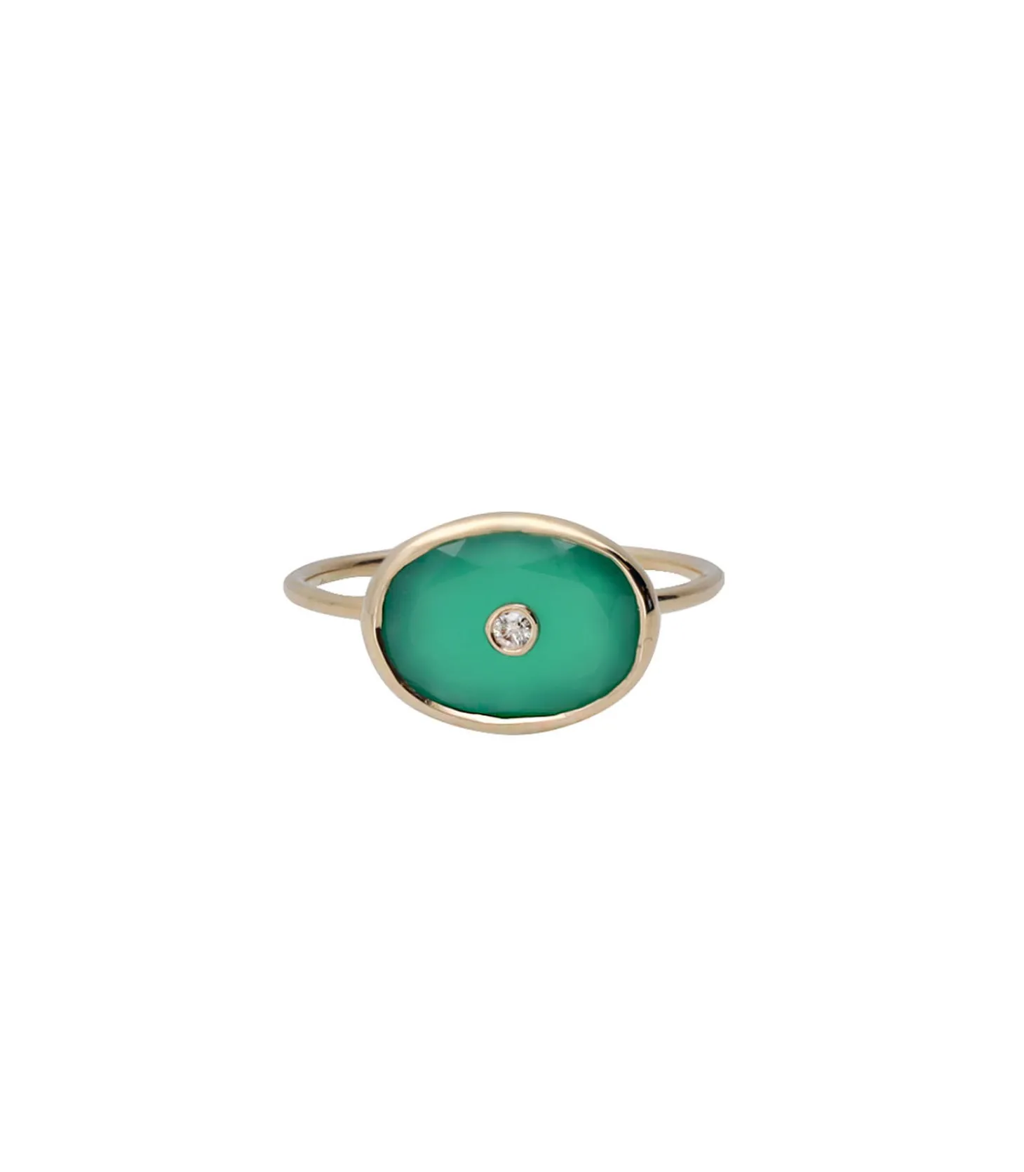 Bague Orso Green Onyx-Pascale Monvoisin Flash Sale
