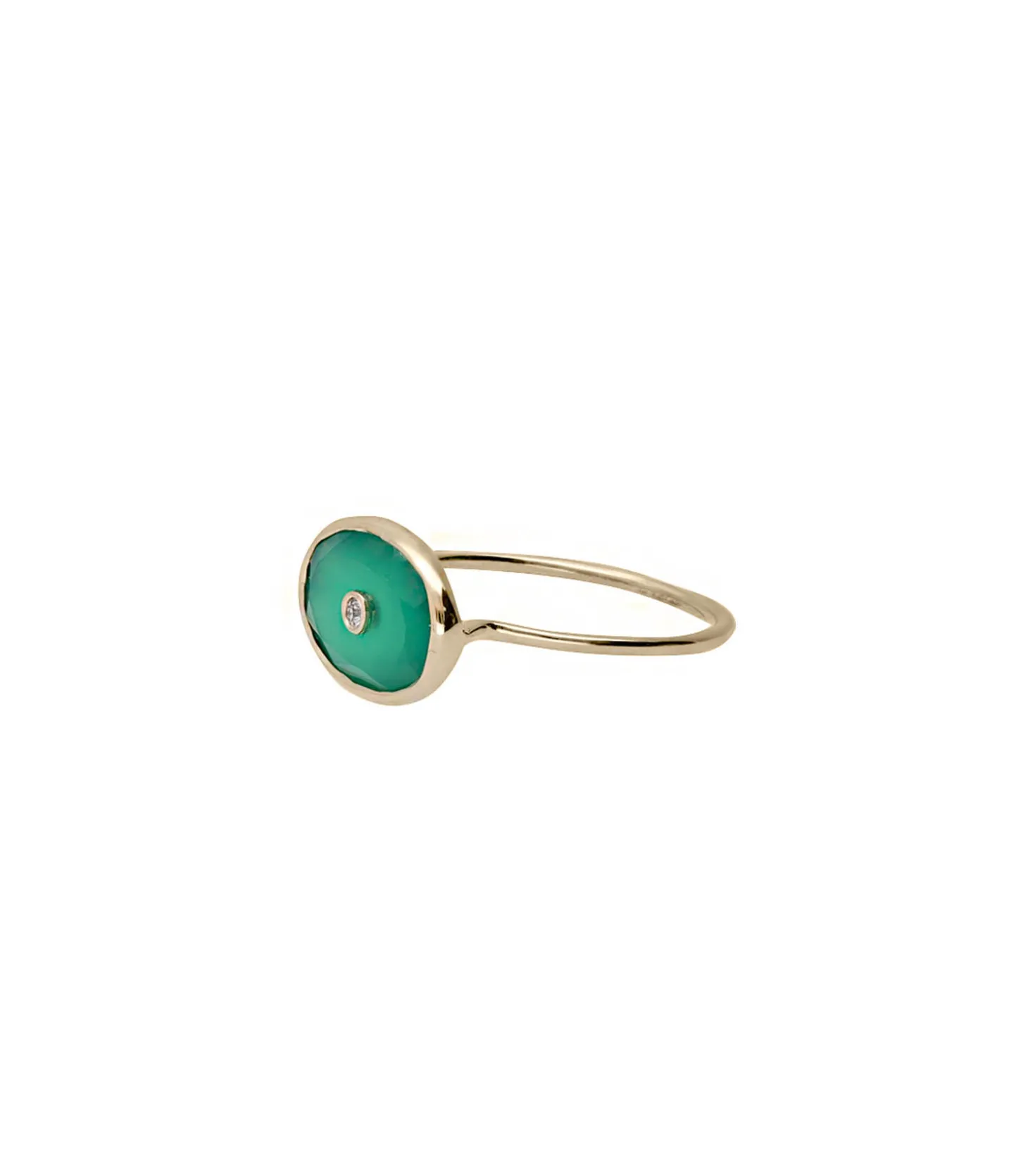Bague Orso Green Onyx-Pascale Monvoisin Flash Sale
