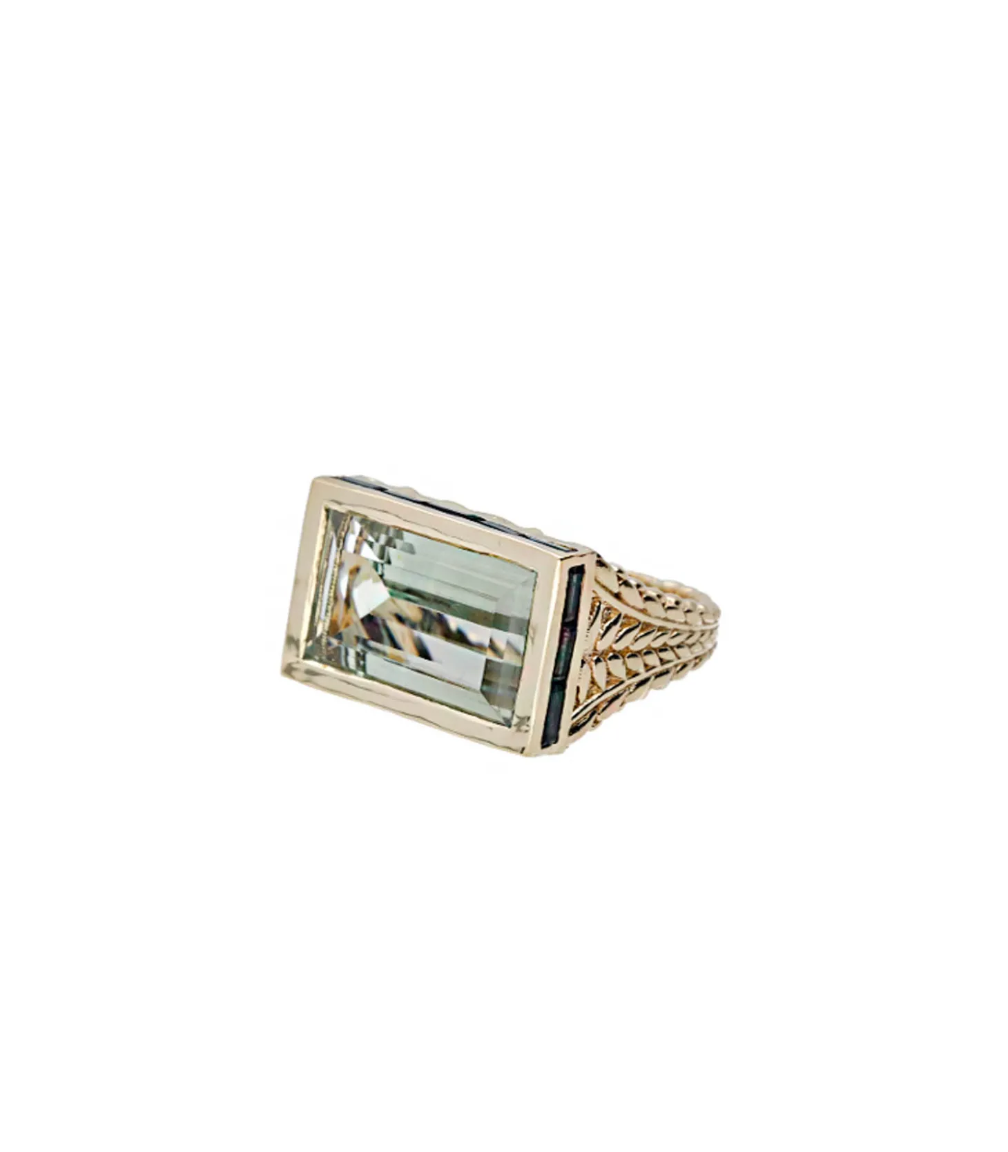 Bague Poppy Green Amethyst-Pascale Monvoisin Hot