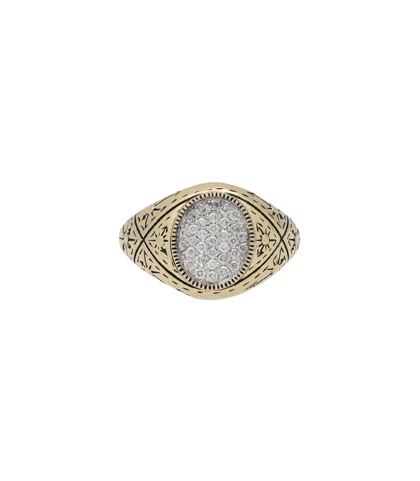 Bague Sunnyside Or Jaune et Argent-De Jaegher Flash Sale