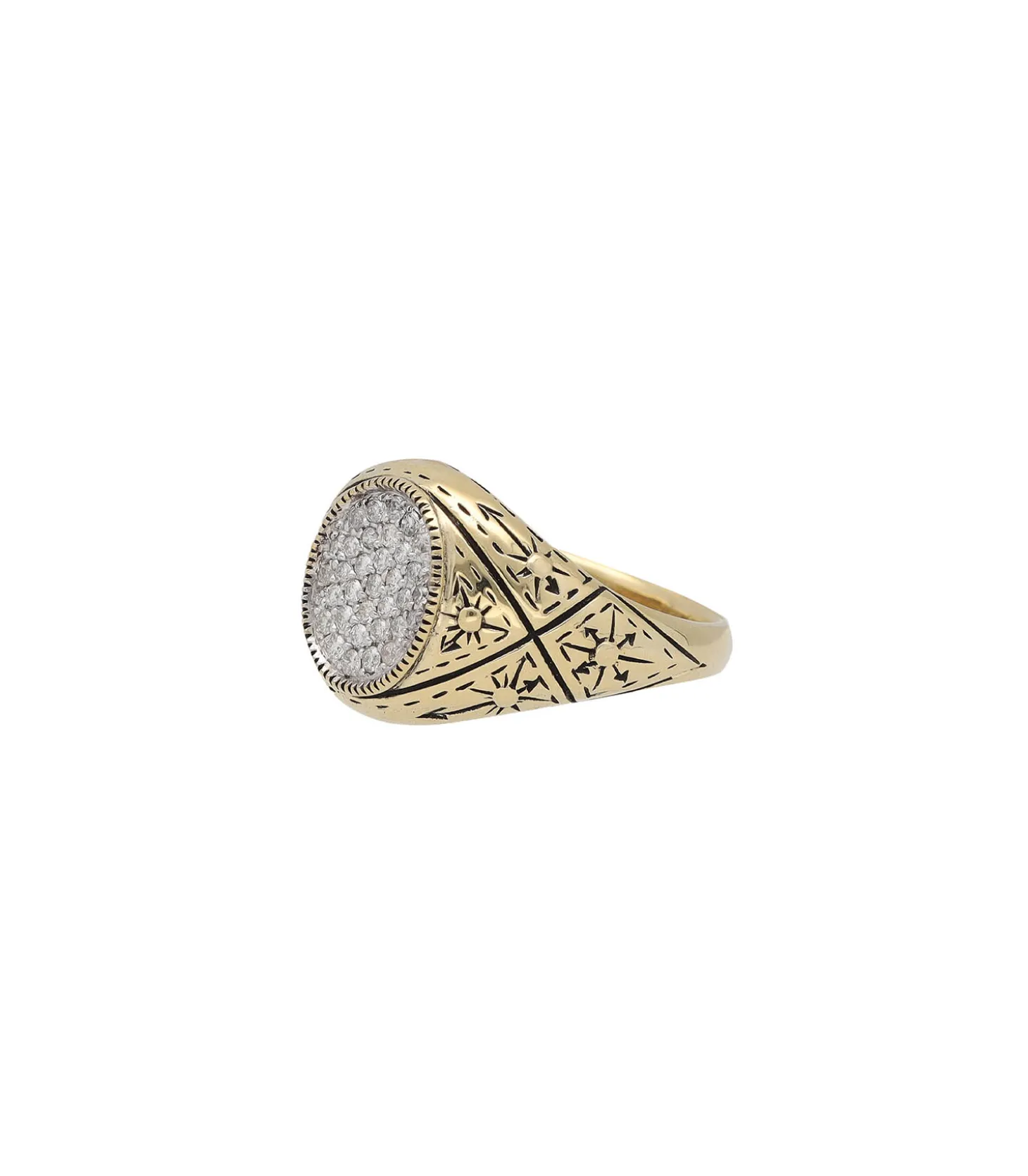 Bague Sunnyside Or Jaune et Argent-De Jaegher Flash Sale
