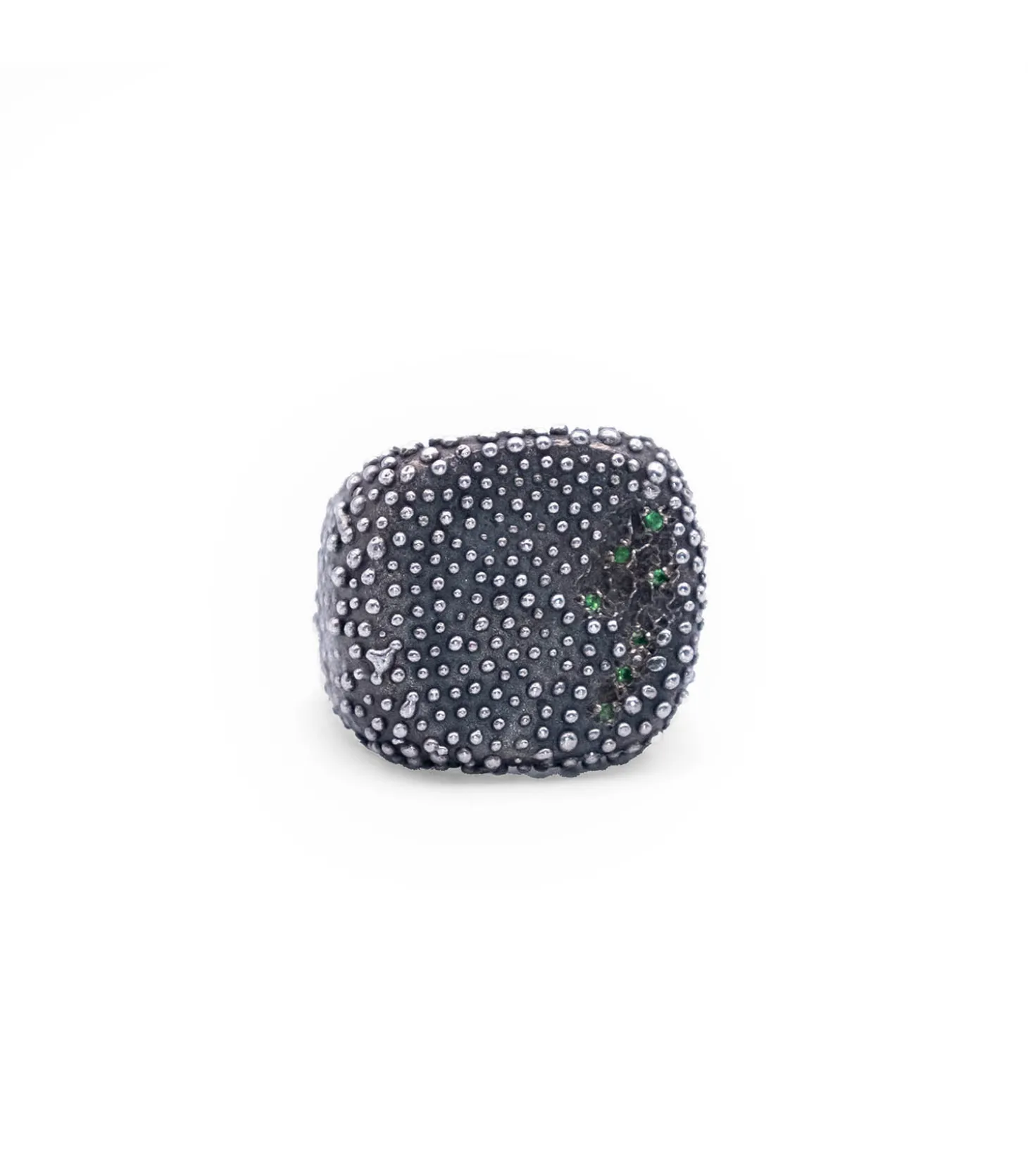 Bague Supergreen Émeraude Argent-Ylang Ravel Best