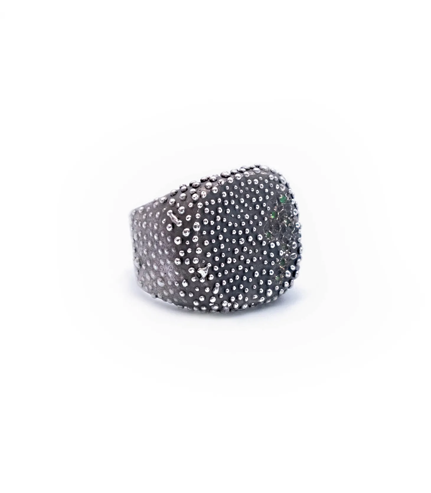 Bague Supergreen Émeraude Argent-Ylang Ravel Best