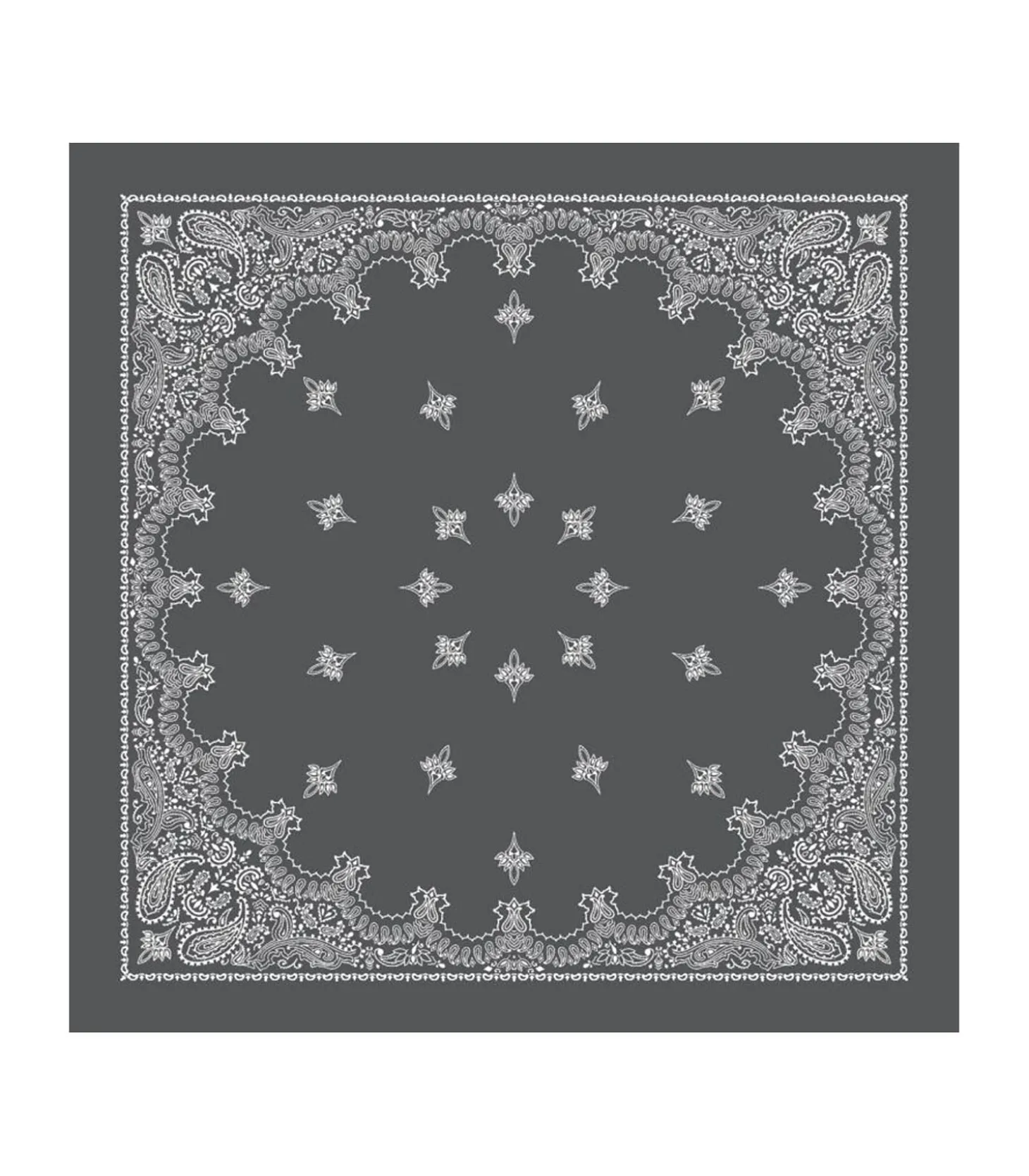Bandana Gris 90 x 90 cm-destin Store