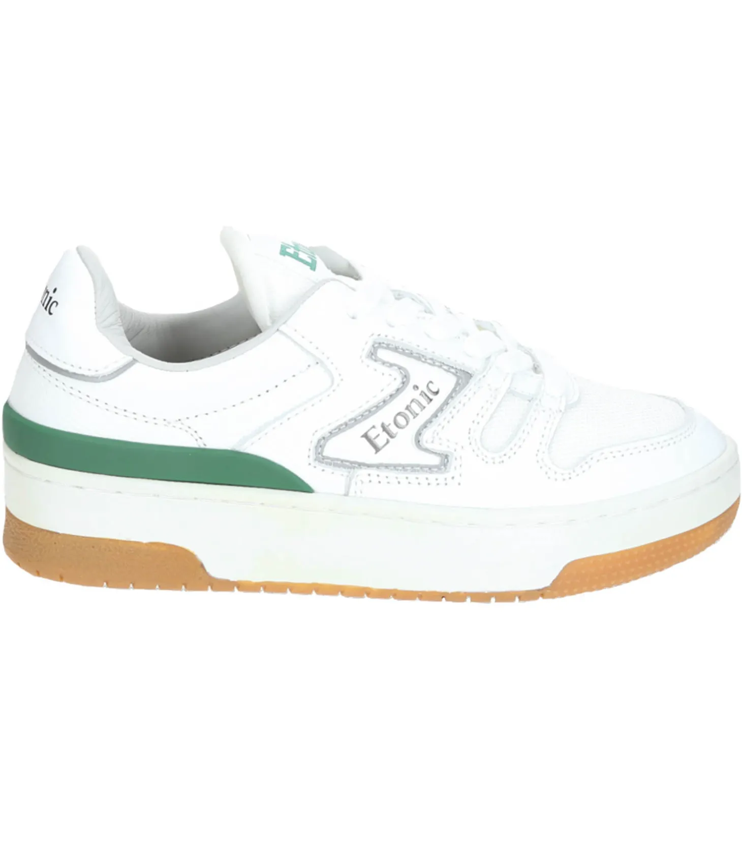 Baskets 481 MSH Grass Blanc et Vert-Etonic Outlet