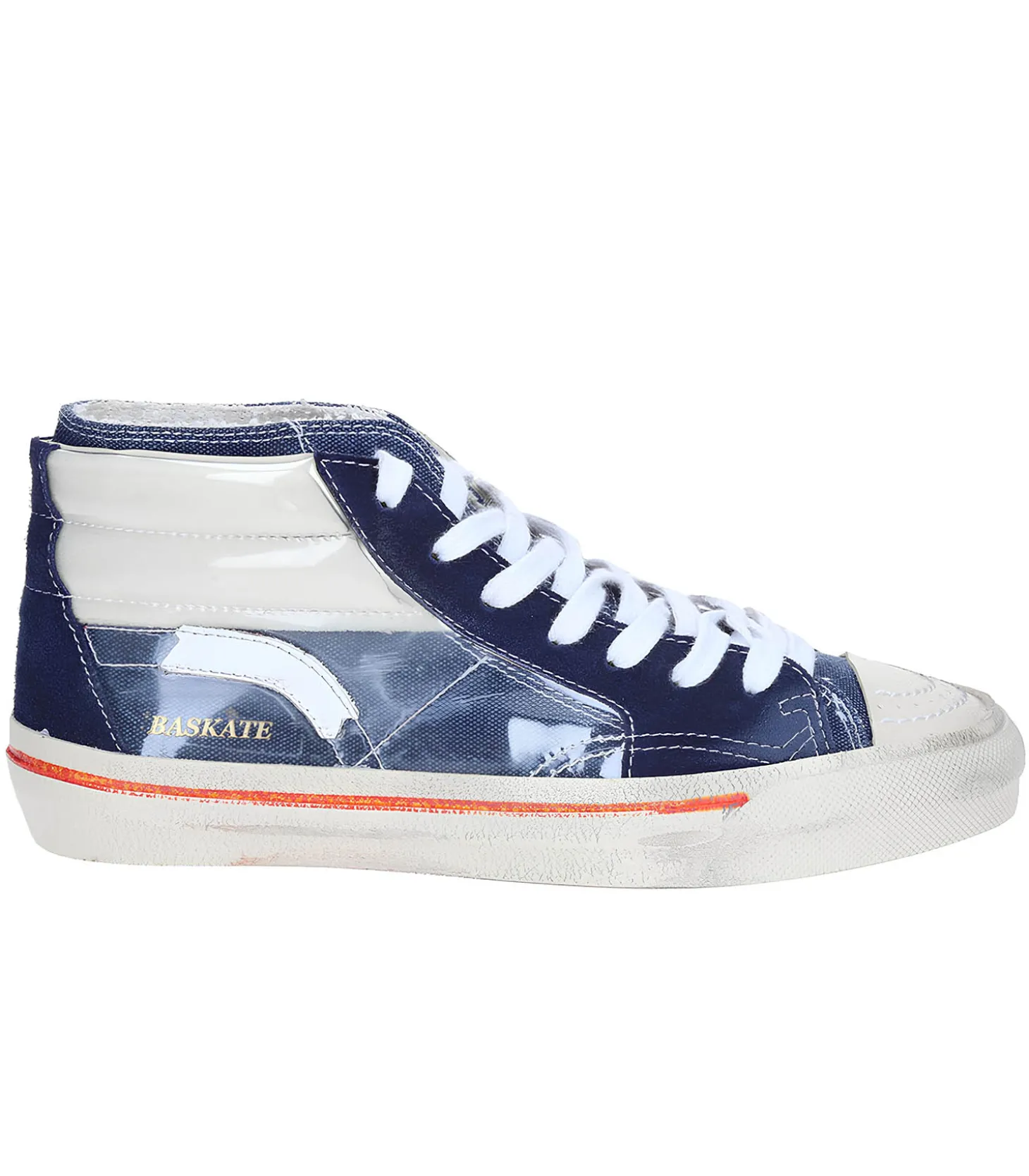 Baskets Baskate Mid Blue Navy-Hidnander Flash Sale