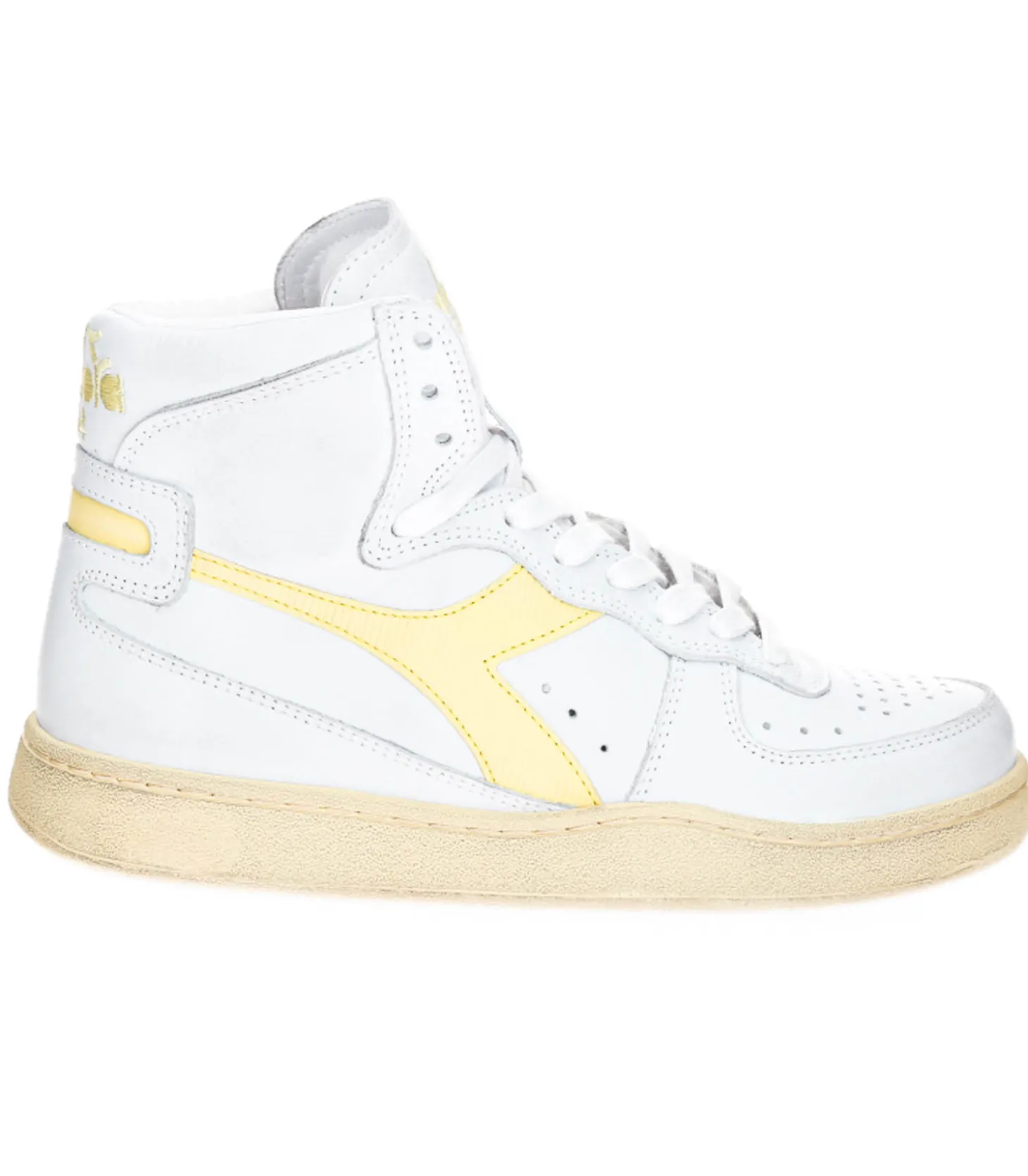 Baskets Heritage MI Used White/French Vanilla-Diadora Flash Sale