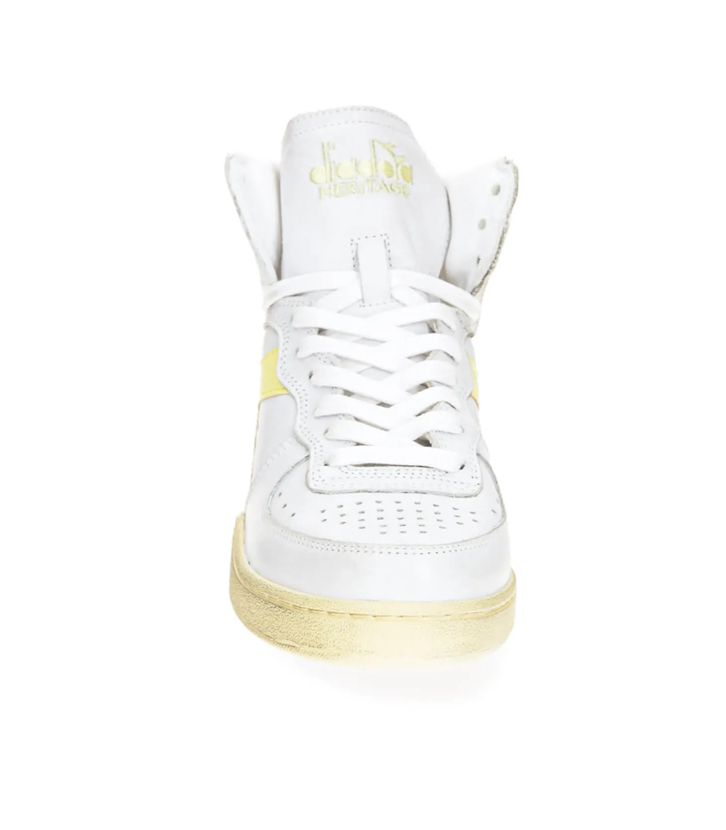 Baskets Heritage MI Used White/French Vanilla-Diadora Flash Sale