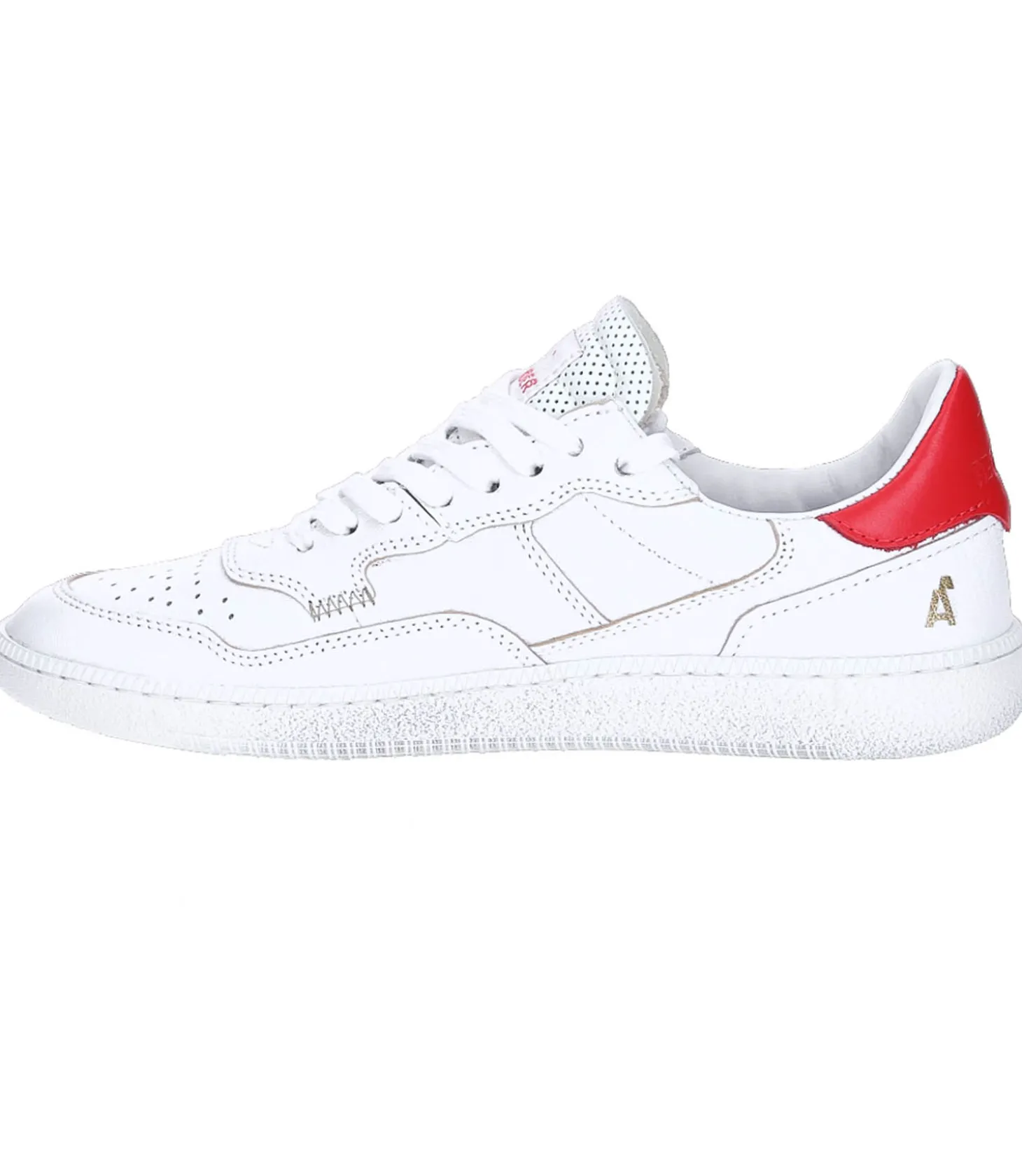 Baskets Mega T White Red-Hidnander Best