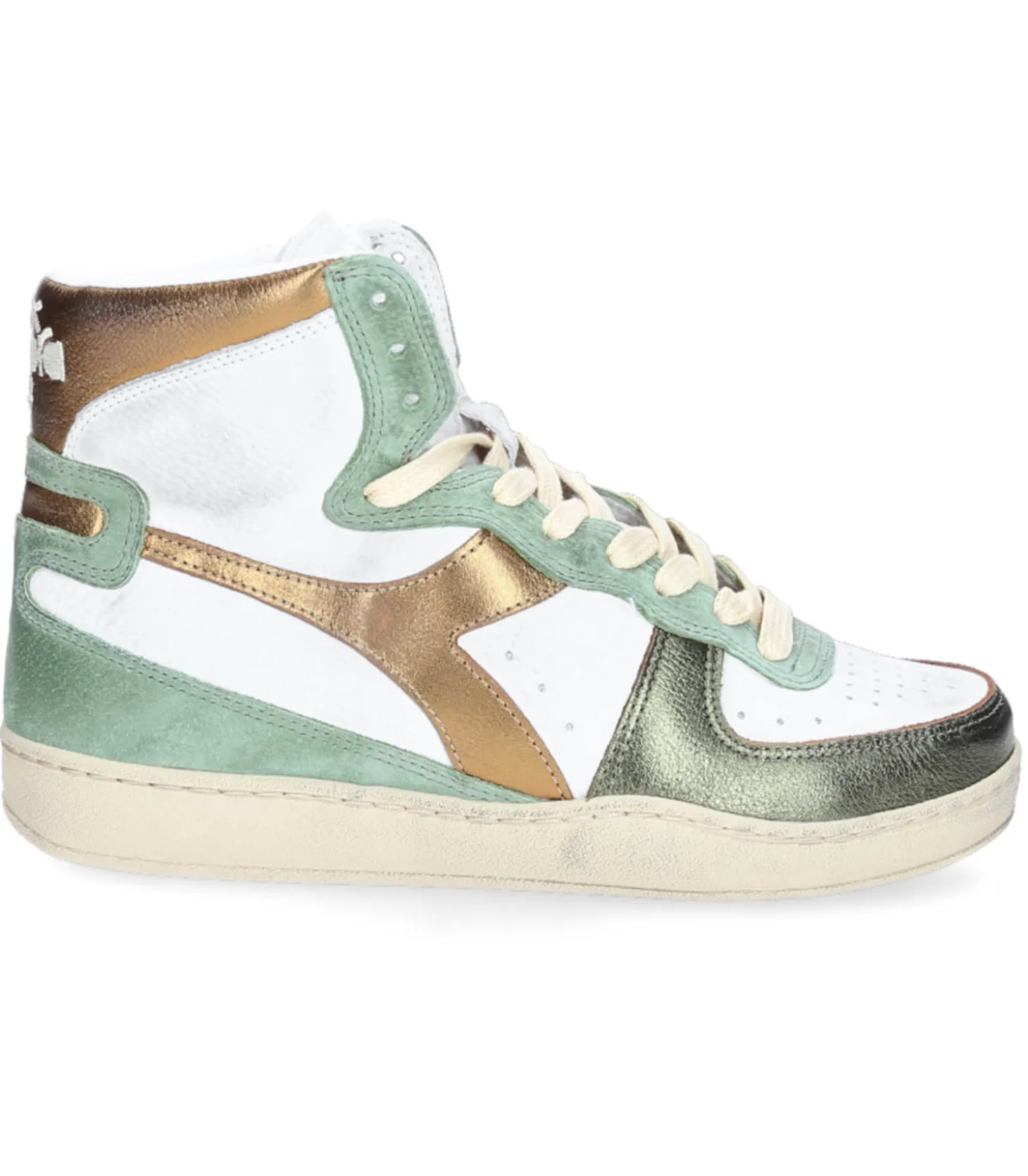 Baskets Mi Metal Pigskin Used Pied de Vigne-Diadora Clearance