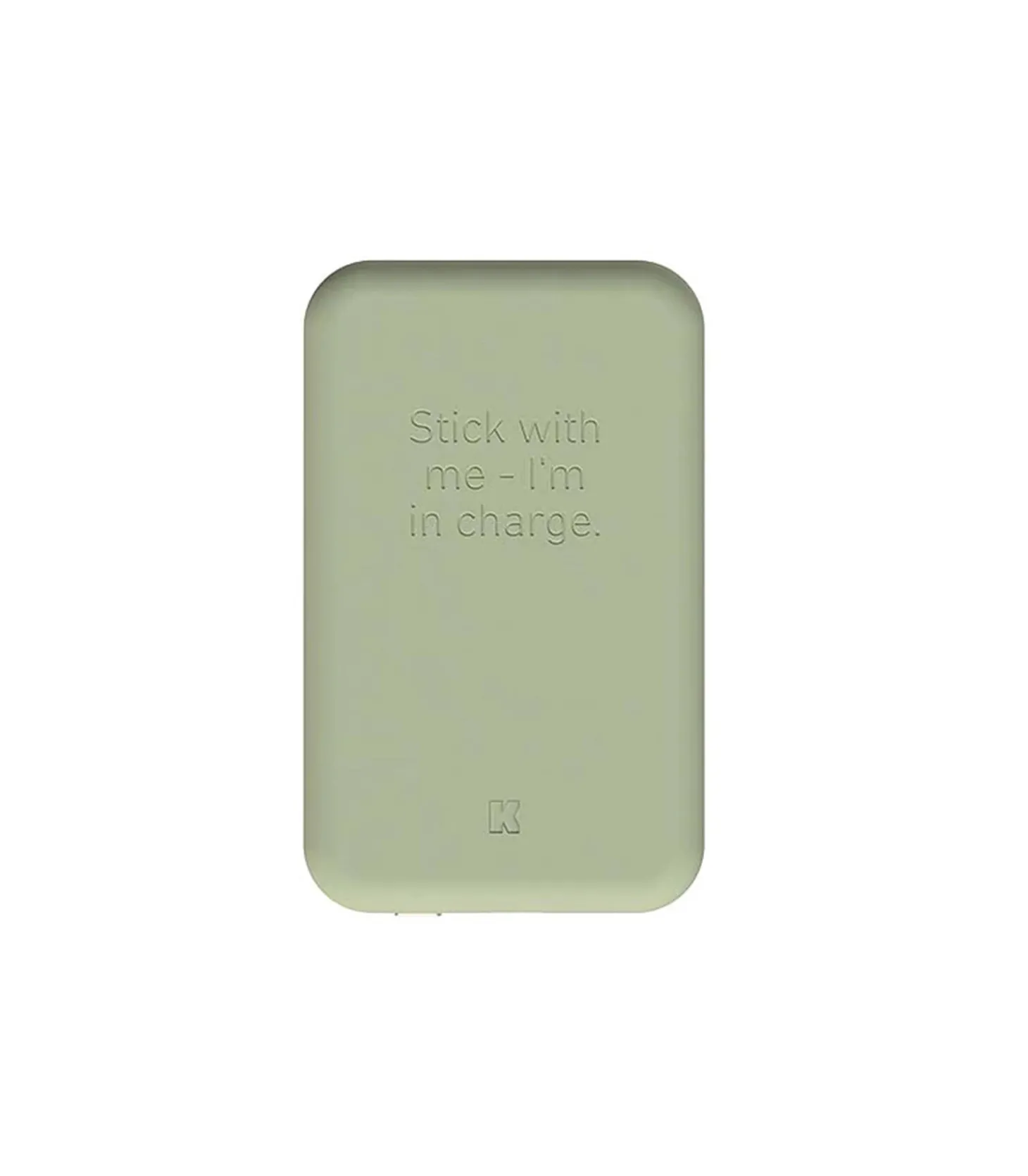 Batterie portable toCHARGE Qi Dusty Olive-Kreafunk Cheap