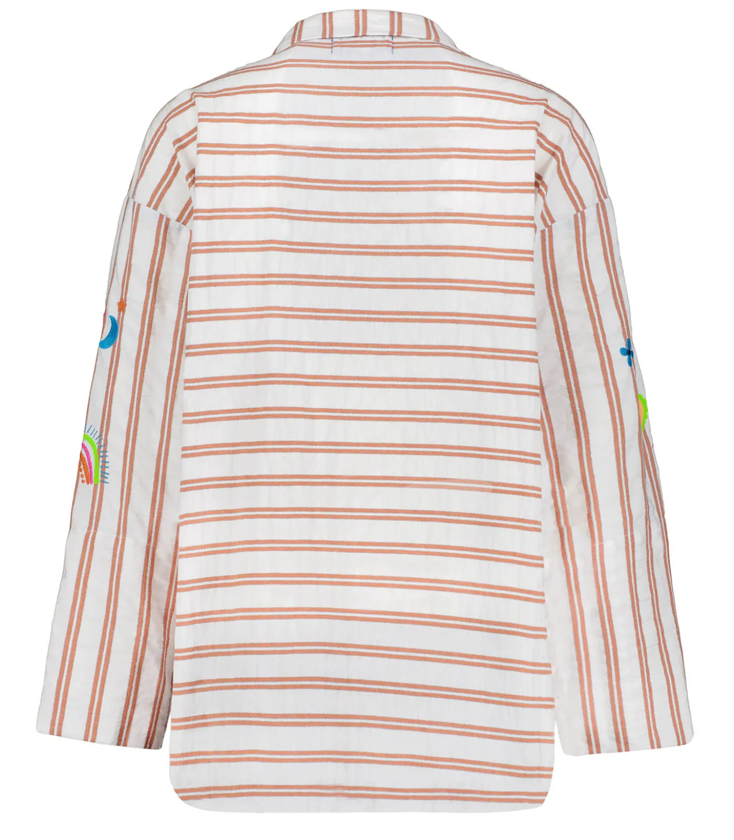 Blouse Gardenia Rayures Beige-Susanna Blu Clearance