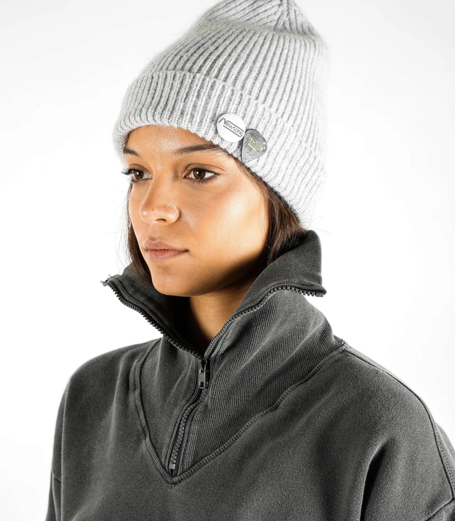 Bonnet Hayer Bleed Ash Grey-Newtone Best