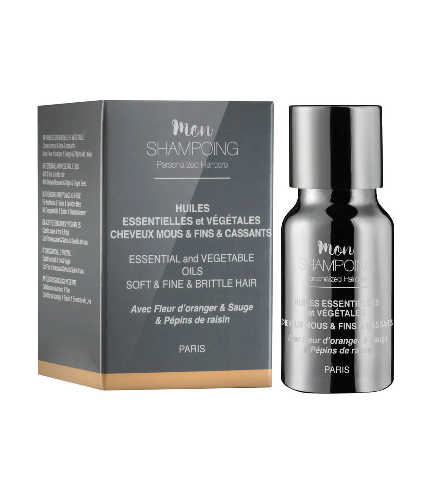 Booster Huiles essentielles et végétales cheveux fins et mous 5 ml-Mon Shampoing Discount