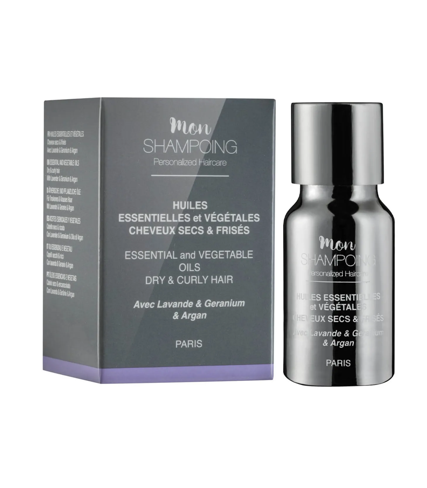 Booster Huiles essentielles et végétales cheveux secs et frisés 5 ml-Mon Shampoing Hot