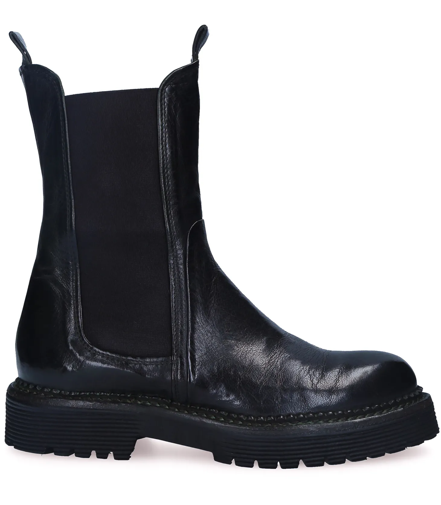 Boots chelsea Monastero en cuir Kaki-King Tartufoli Hot