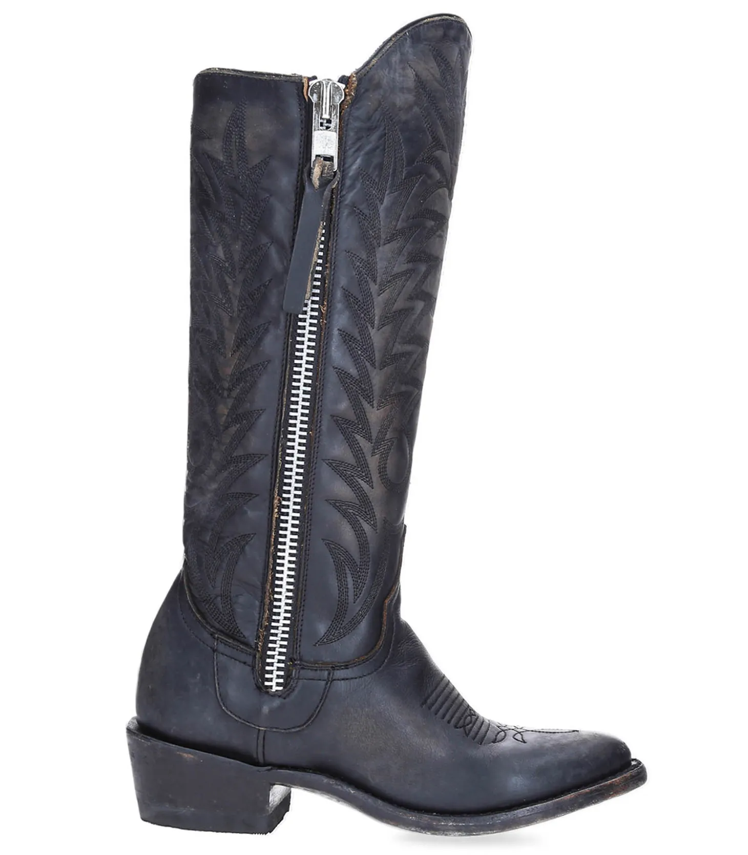 Boots santiag Razz 13 Beige Black Rustik-Mexicana Outlet